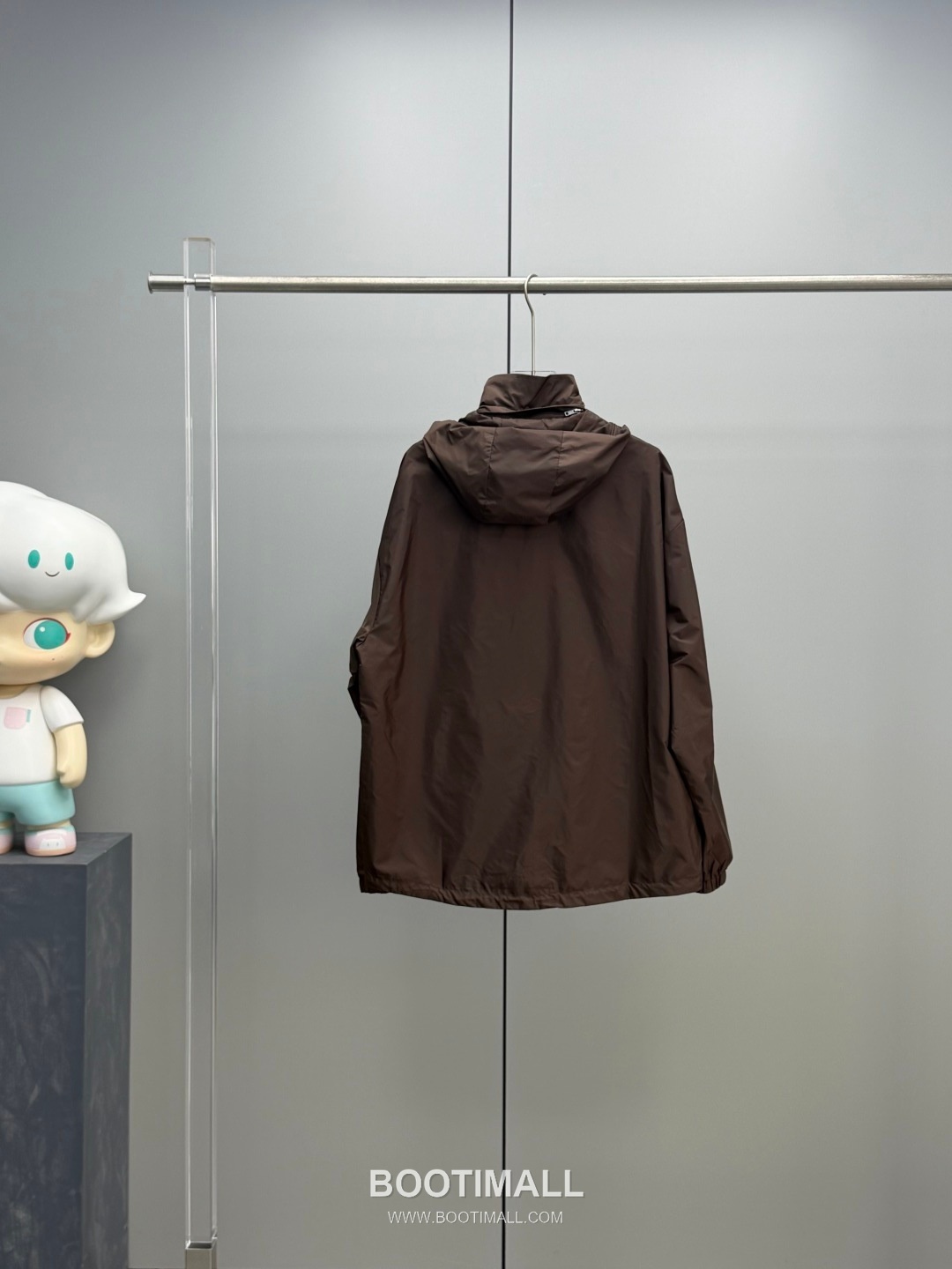 Prada Recycled Nylon Reversible Men's Jacket Recycled Nylon Brown 프라다 리사이클 나일론 리버서블 남성 자켓 리사이클 나일론 브라운 5