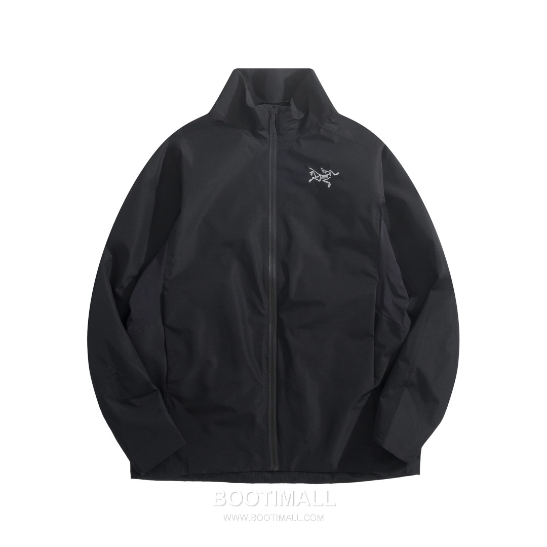 Arc'teryx Solano Hoody Polyester Black Windbreaker 아크테릭스 솔라노 후디 폴리에스터 블랙 바람막이 S, M, L, XL, XXL 1