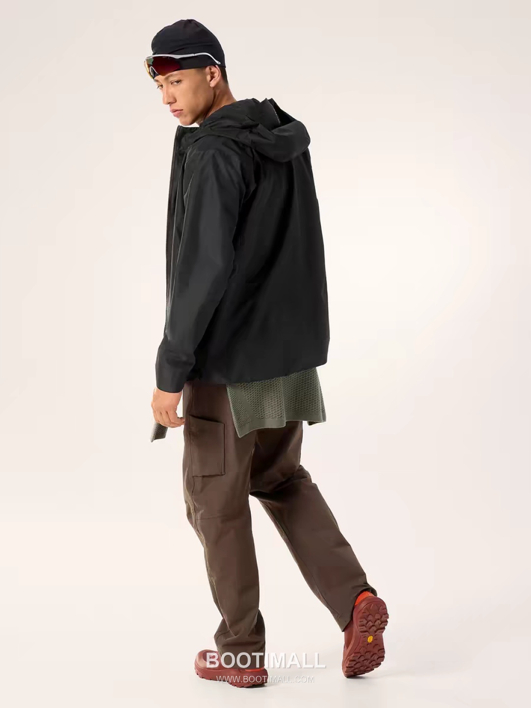 Arc'teryx Solano Hoody Polyester Black Windbreaker 아크테릭스 솔라노 후디 폴리에스터 블랙 바람막이 2