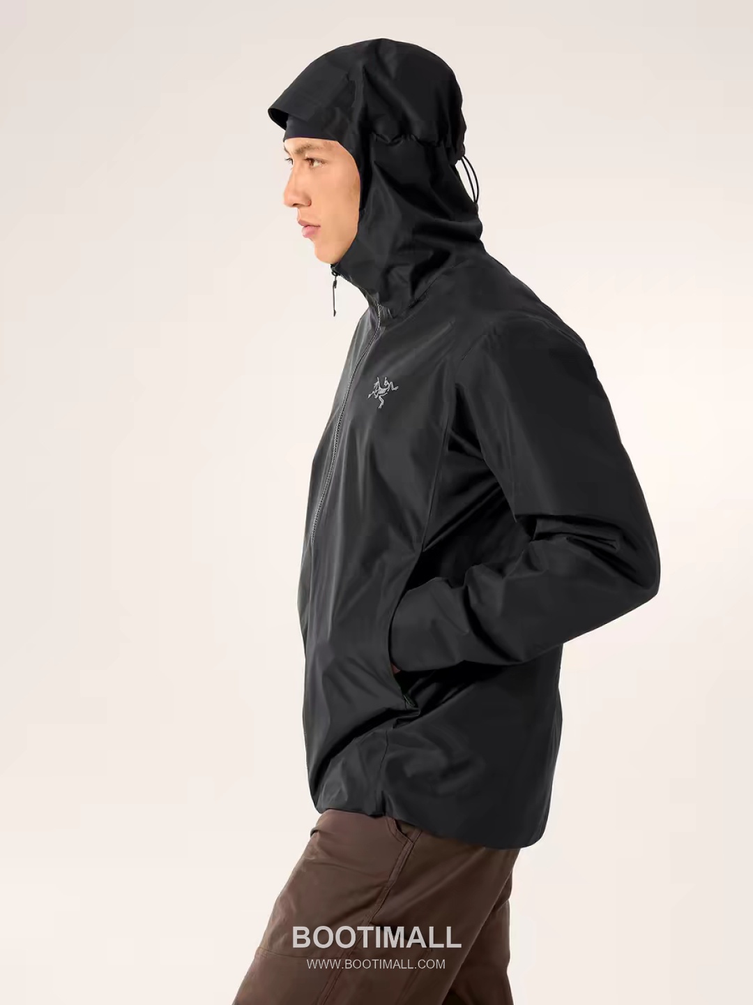 Arc'teryx Solano Hoody Polyester Black Windbreaker 아크테릭스 솔라노 후디 폴리에스터 블랙 바람막이 5