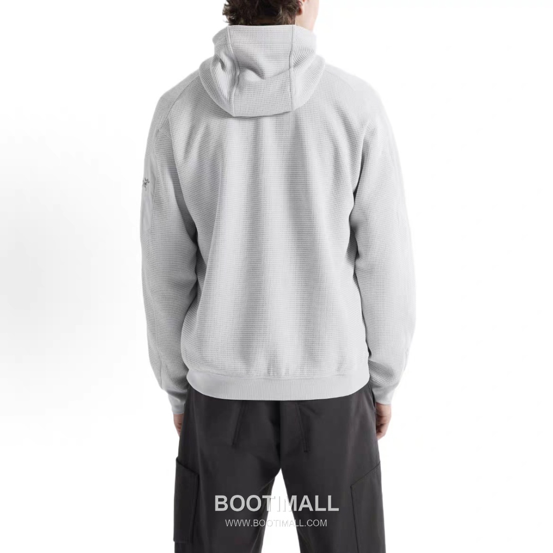 Arc'teryx Waffle Zip Sweatshirt Black Jacket 아크테릭스 와플 집업 스웻셔츠 블랙 자켓 S, M, L, XL, XXL 2