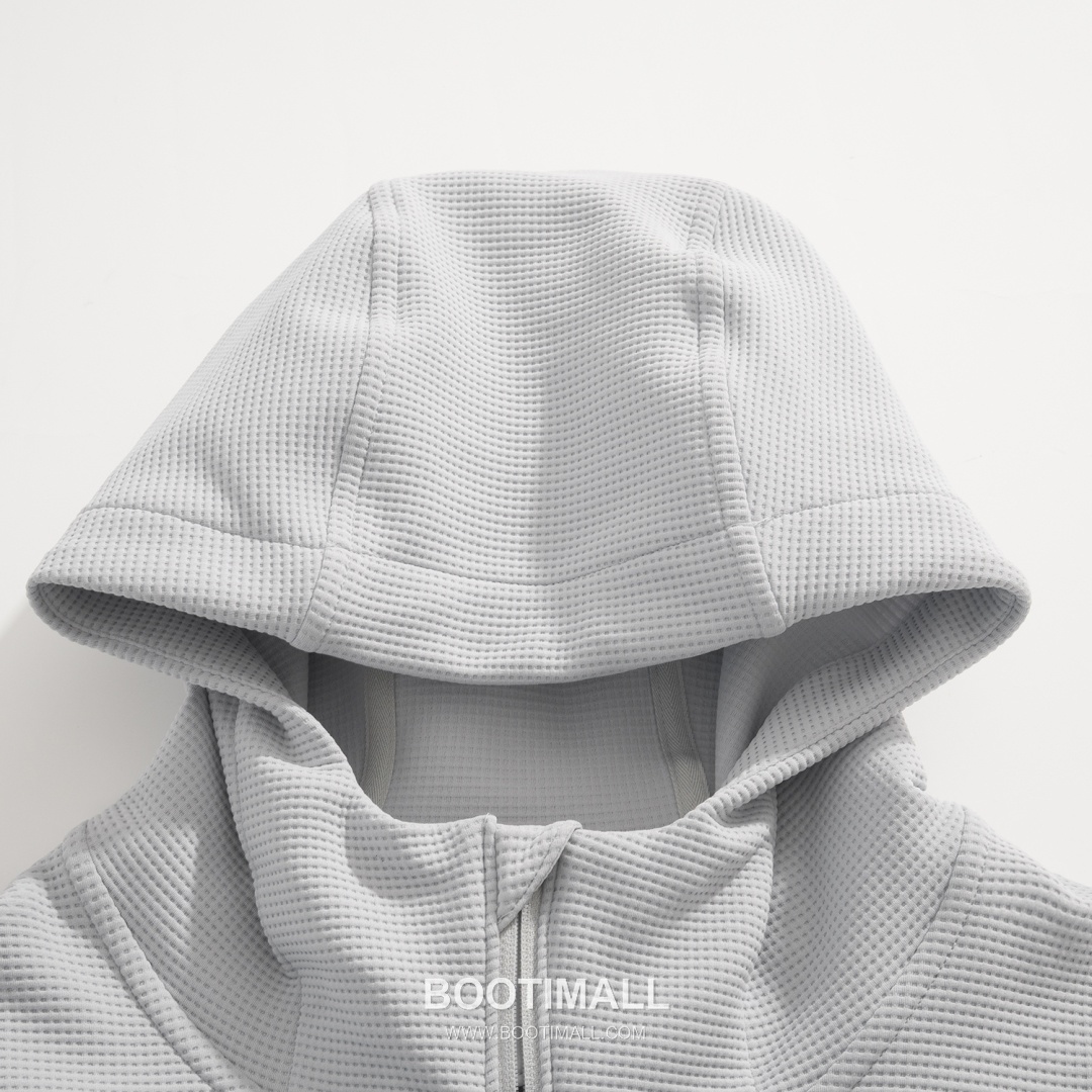 Arc'teryx Waffle Zip Sweatshirt Black Jacket 아크테릭스 와플 집업 스웻셔츠 블랙 자켓 S, M, L, XL, XXL 6