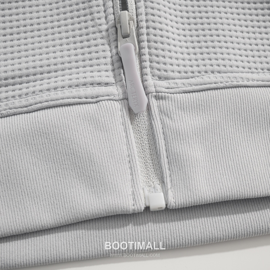 Arc'teryx Waffle Zip Sweatshirt Black Jacket 아크테릭스 와플 집업 스웻셔츠 블랙 자켓 S, M, L, XL, XXL 10