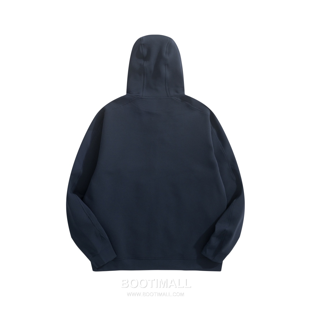 Arc'teryx Waffle Zip Sweatshirt Black Jacket 아크테릭스 와플 집업 스웻셔츠 블랙 자켓 4