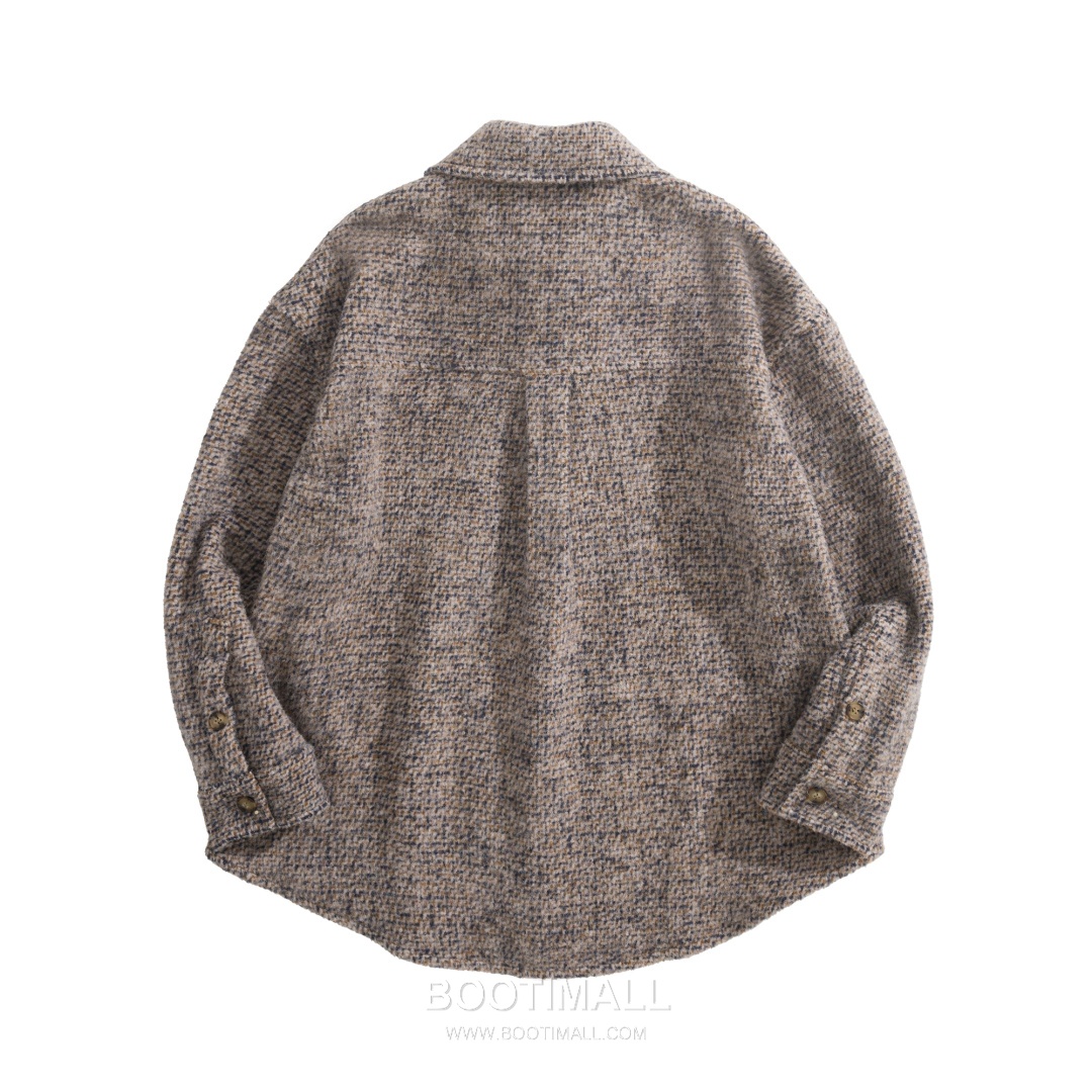 Loewe Anagram Overshirt Wool Alpaca Blend Brown Jacket 로에베 아나그램 오버셔츠 울 알파카 혼방 브라운 자켓 46, 48, 50, 52 7