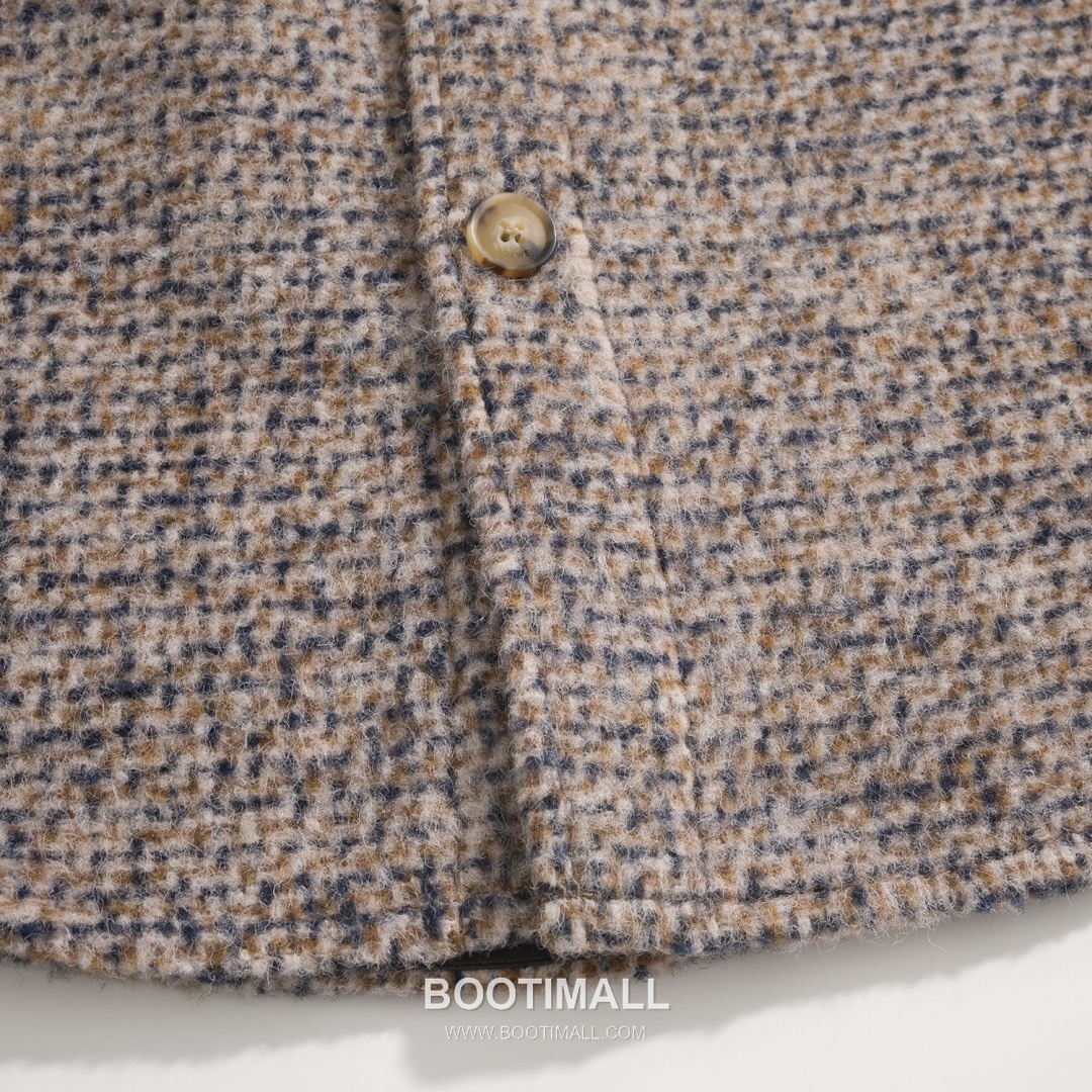 Loewe Anagram Overshirt Wool Alpaca Blend Brown Jacket 로에베 아나그램 오버셔츠 울 알파카 혼방 브라운 자켓 46, 48, 50, 52 10