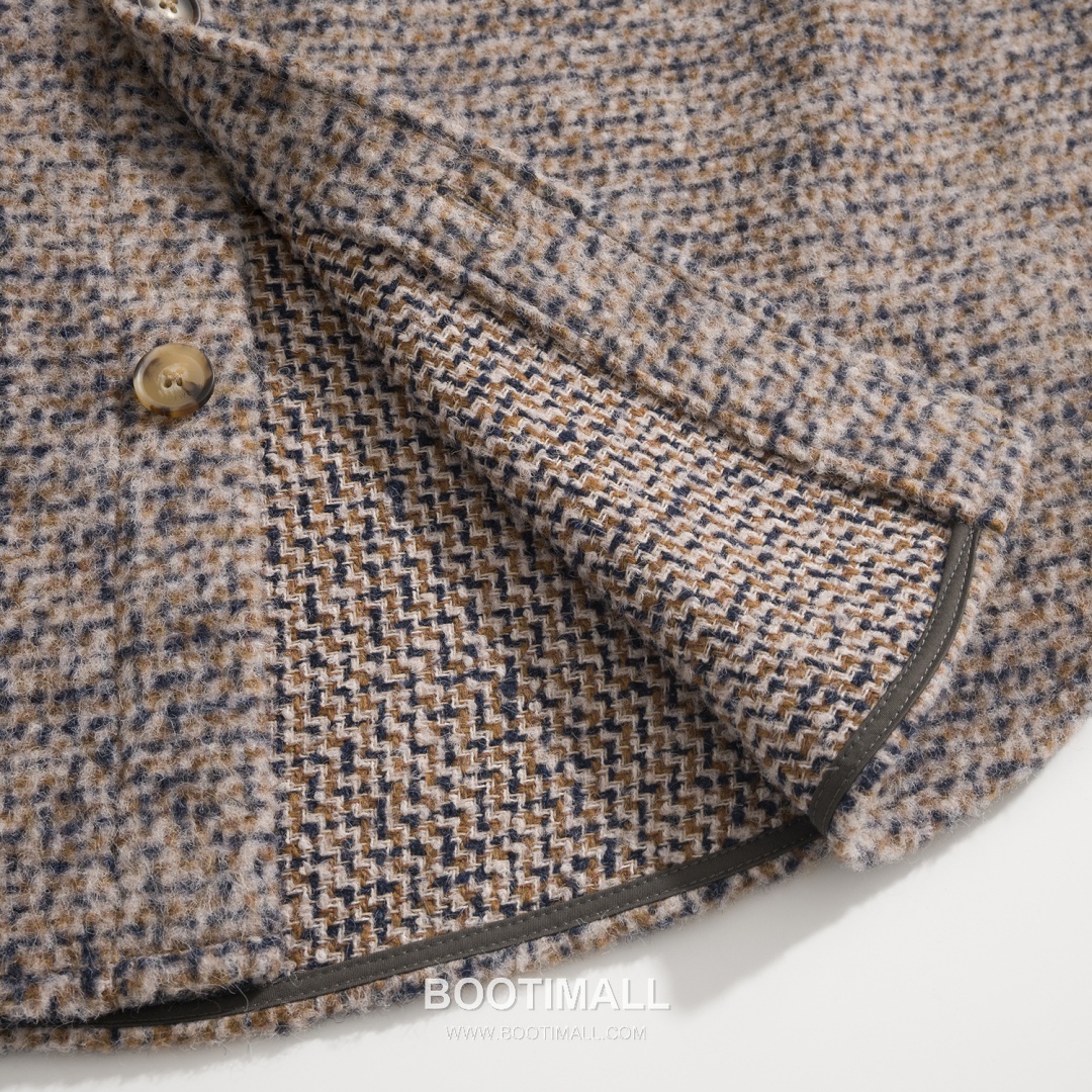 Loewe Anagram Overshirt Wool Alpaca Blend Brown Jacket 로에베 아나그램 오버셔츠 울 알파카 혼방 브라운 자켓 46, 48, 50, 52 13