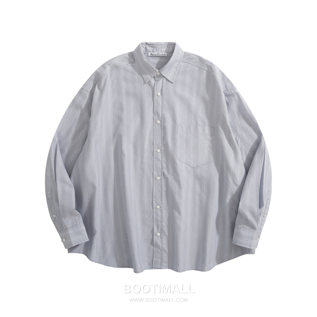 Acne Studios Striped Label Shirt 아크네스튜디오 스트라이프 라벨 셔츠 44, 46, 48, 50 3