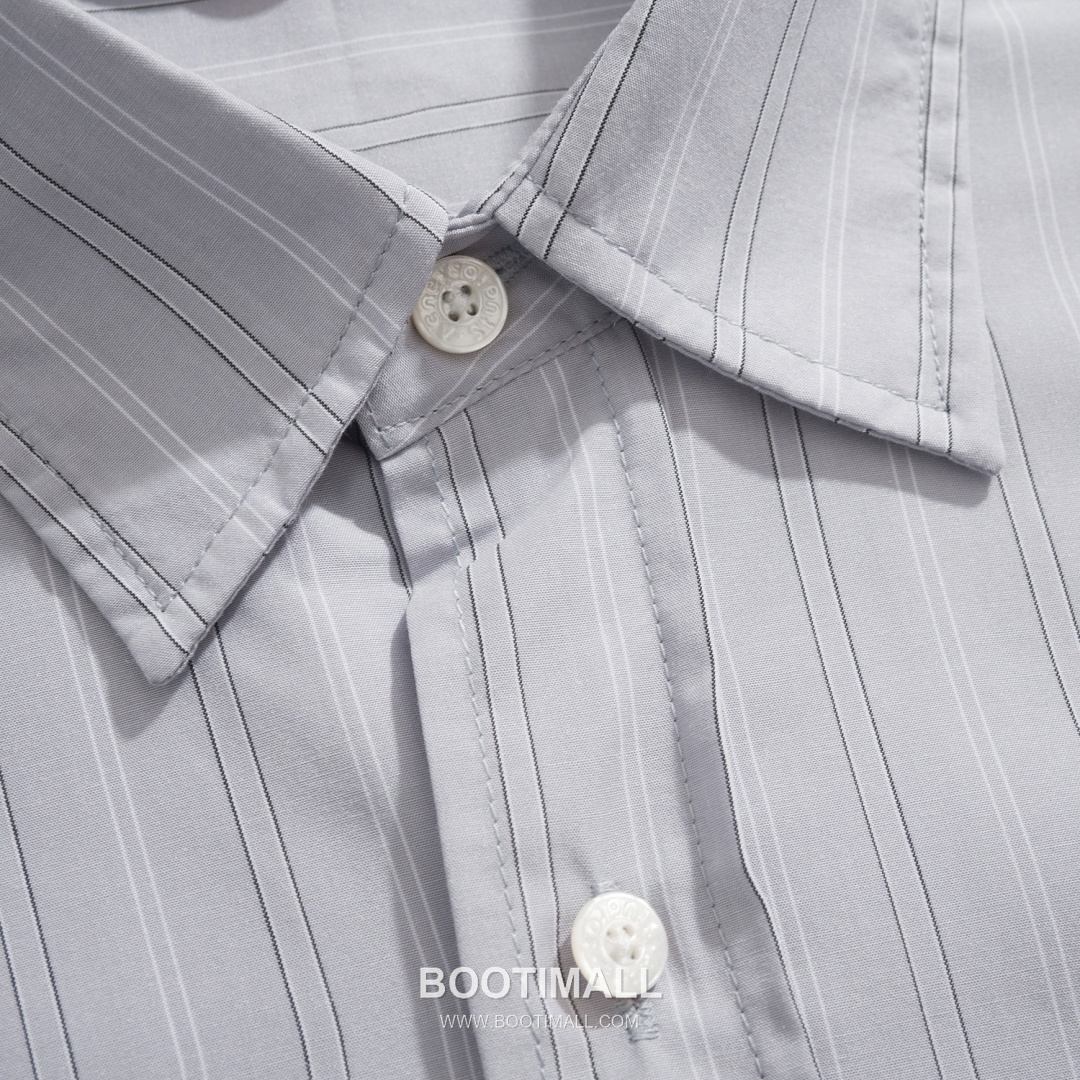 Acne Studios Striped Label Shirt 아크네스튜디오 스트라이프 라벨 셔츠 44, 46, 48, 50 9