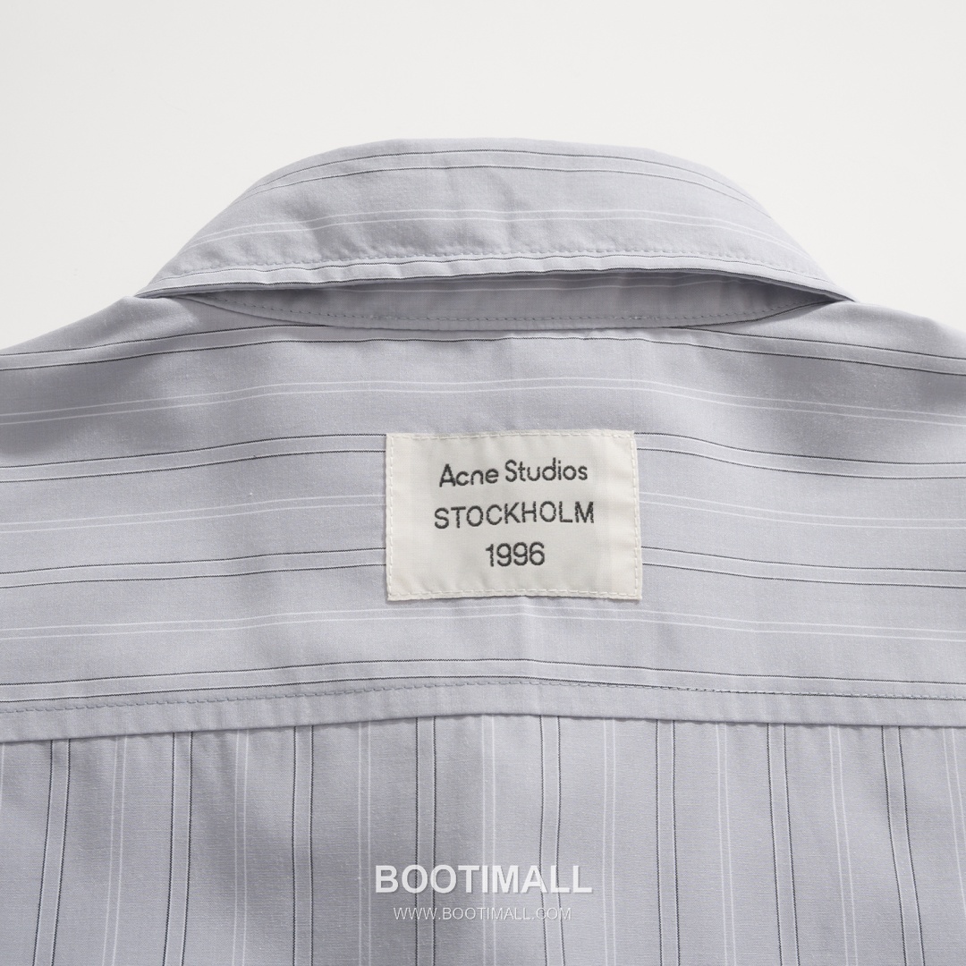Acne Studios Striped Label Shirt 아크네스튜디오 스트라이프 라벨 셔츠 44, 46, 48, 50 10