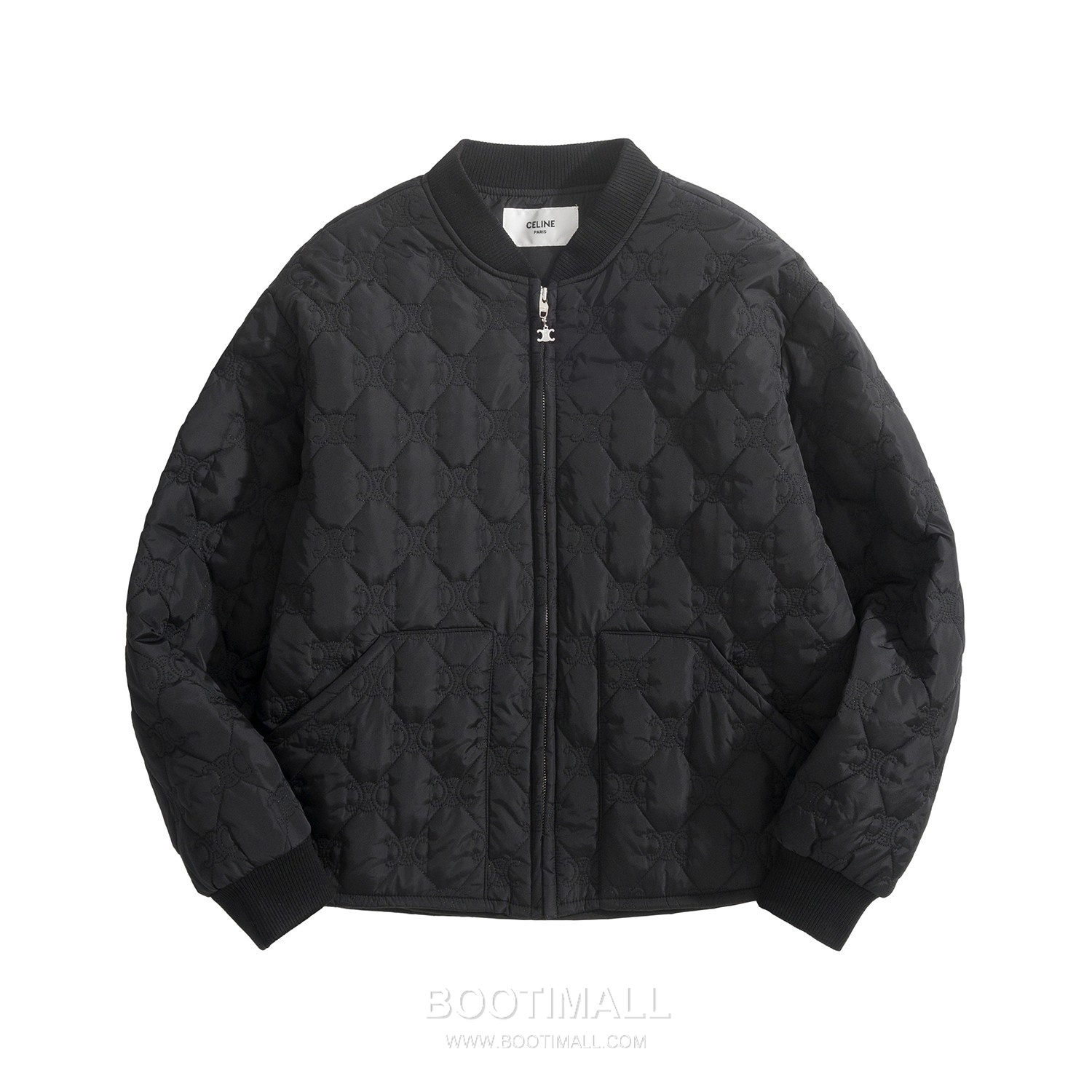 Celine Monogram Padded Jacket Nylon Black Down Jacket 셀린느 모노그램 패디드 자켓 나일론 블랙 다운재킷 48, 50, 52, 54 4