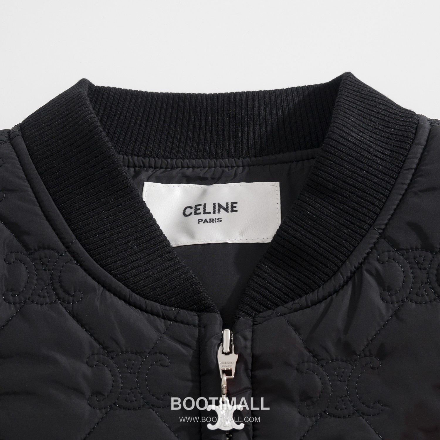 Celine Monogram Padded Jacket Nylon Black Down Jacket 셀린느 모노그램 패디드 자켓 나일론 블랙 다운재킷 48, 50, 52, 54 5