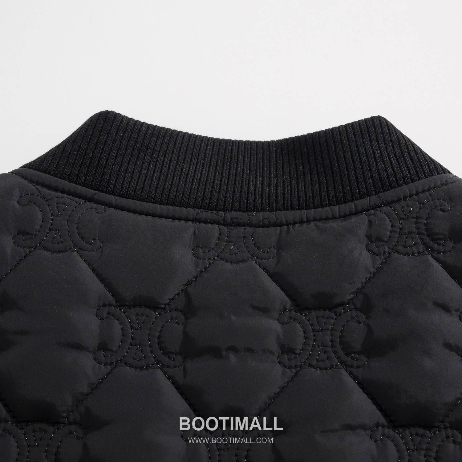 Celine Monogram Padded Jacket Nylon Black Down Jacket 셀린느 모노그램 패디드 자켓 나일론 블랙 다운재킷 48, 50, 52, 54 6