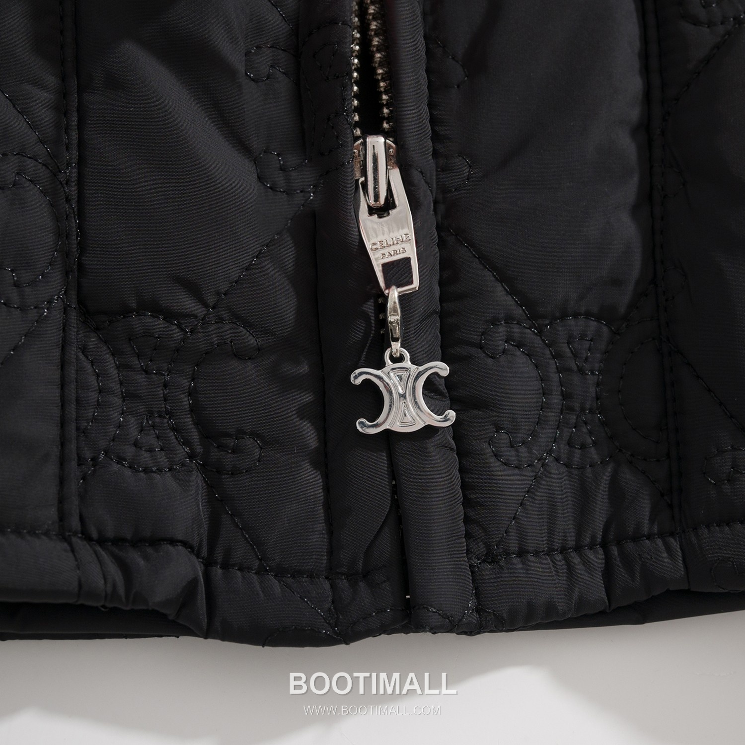 Celine Monogram Padded Jacket Nylon Black Down Jacket 셀린느 모노그램 패디드 자켓 나일론 블랙 다운재킷 48, 50, 52, 54 7