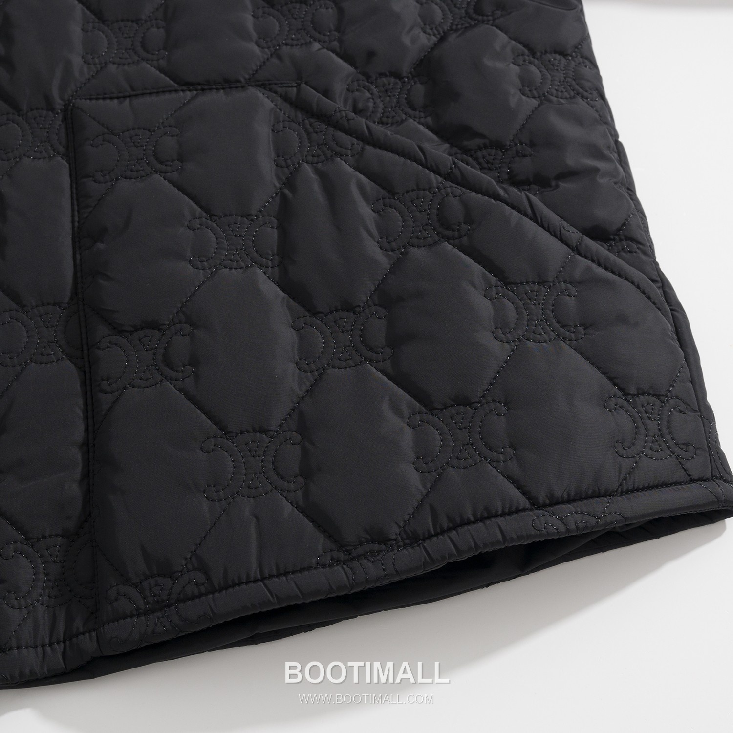 Celine Monogram Padded Jacket Nylon Black Down Jacket 셀린느 모노그램 패디드 자켓 나일론 블랙 다운재킷 48, 50, 52, 54 11