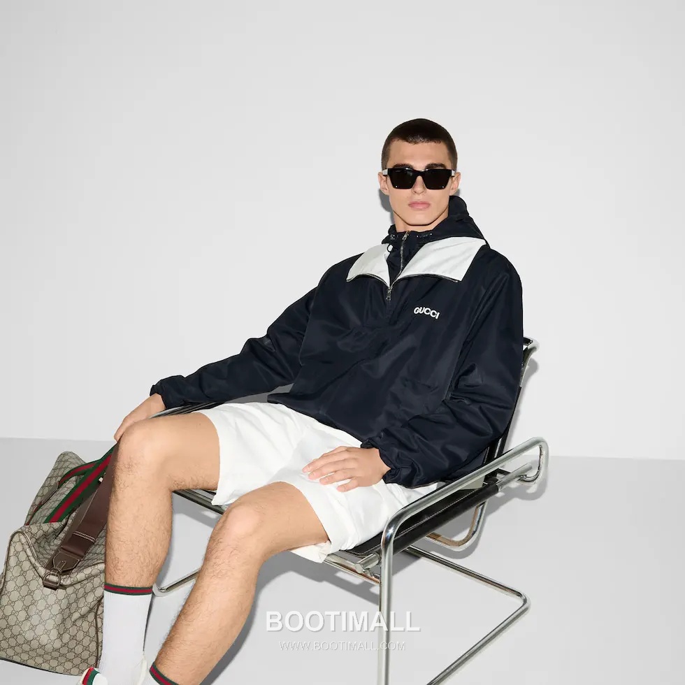 Gucci Patch Nylon Jacket Nylon 구찌 패치 나일론 자켓 나일론 46, 48, 50, 52 1