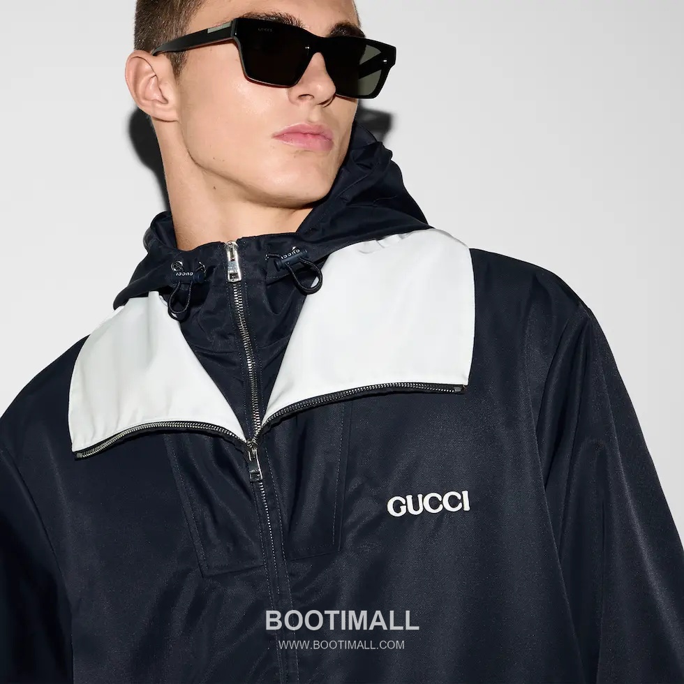 Gucci Patch Nylon Jacket Nylon 구찌 패치 나일론 자켓 나일론 46, 48, 50, 52 2