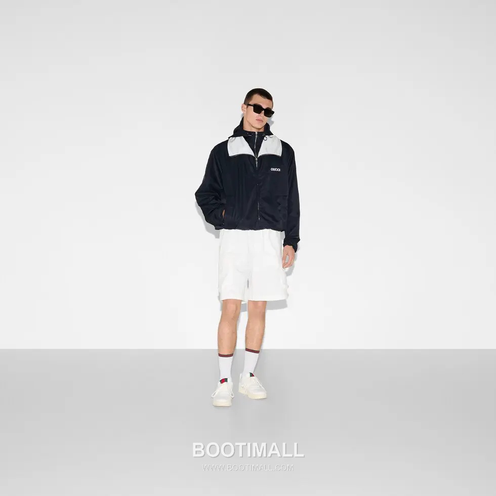 Gucci Patch Nylon Jacket Nylon 구찌 패치 나일론 자켓 나일론 46, 48, 50, 52 5