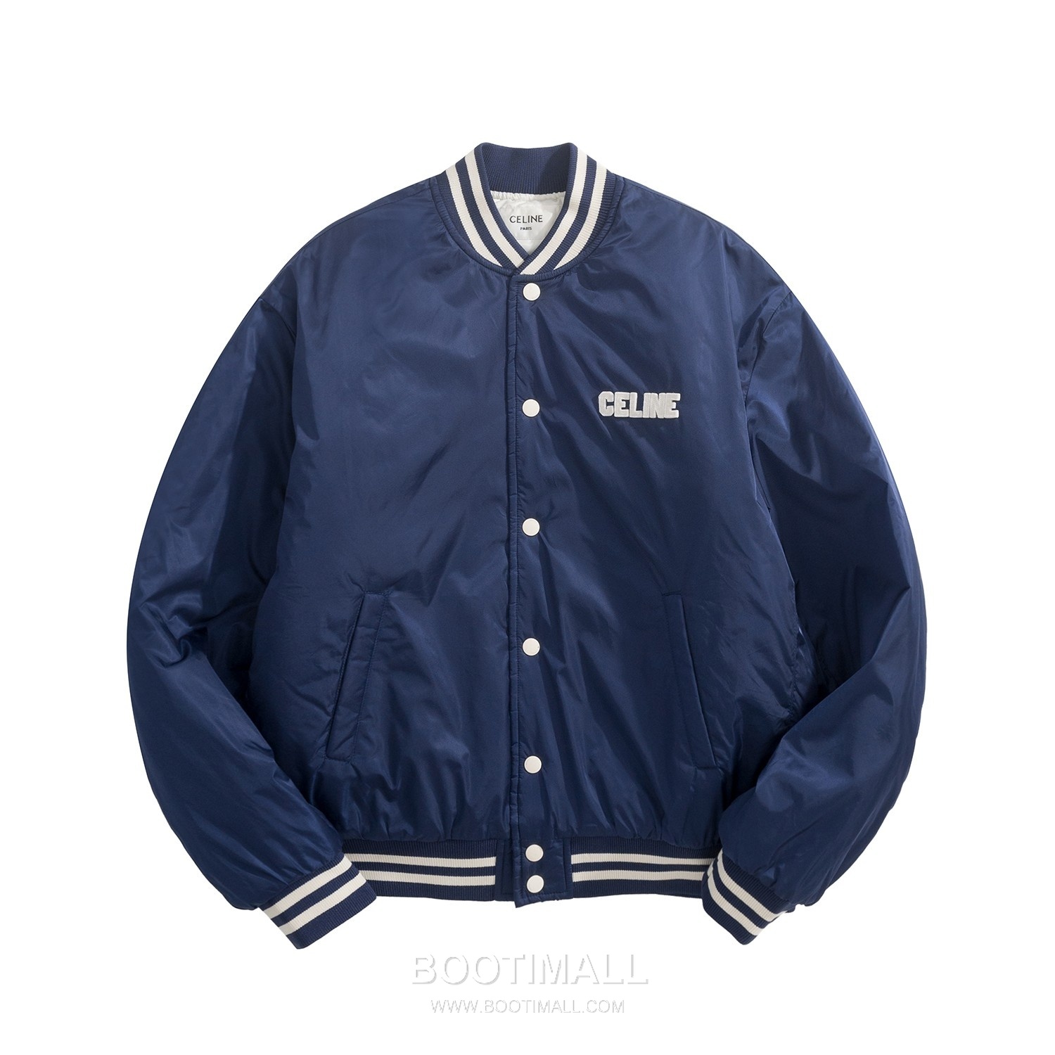 Celine Baseball Padded Jacket Blue 셀린느 베이스볼 패딩 자켓 블루 46, 48, 50, 52 10