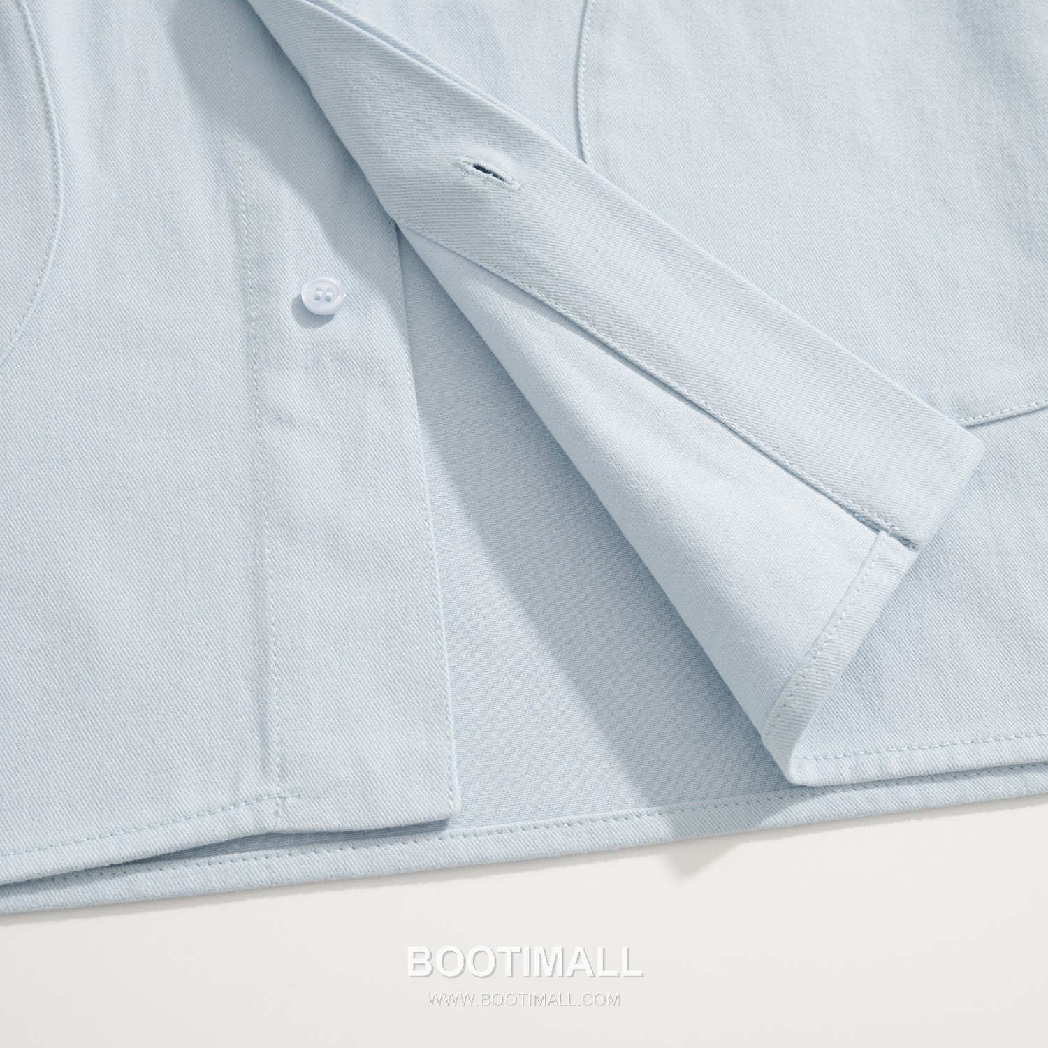 Loewe Hooded Cotton Shirt Cotton Blue 로에베 후드 코튼 셔츠 코튼 블루 46, 48, 50, 52 8