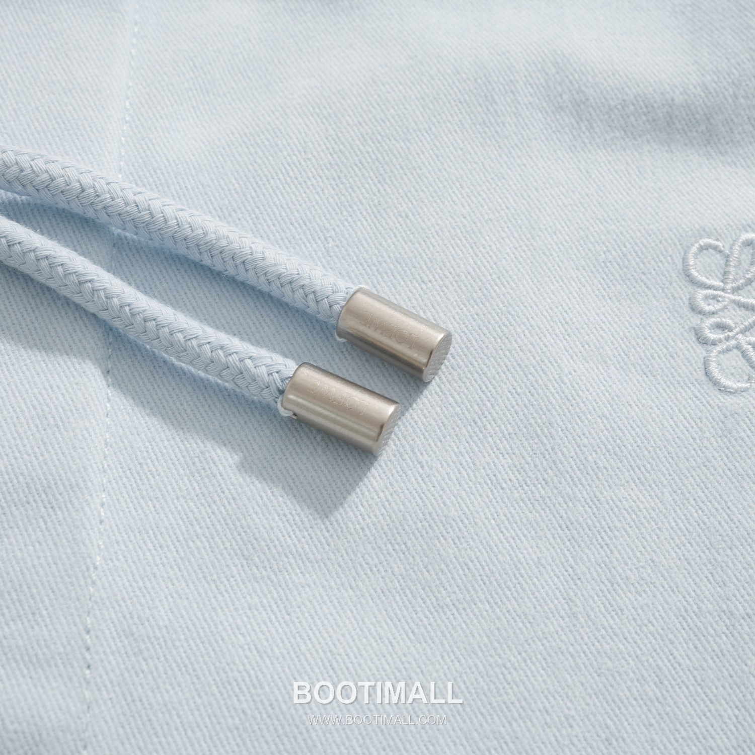 Loewe Hooded Cotton Shirt Cotton Blue 로에베 후드 코튼 셔츠 코튼 블루 46, 48, 50, 52 13