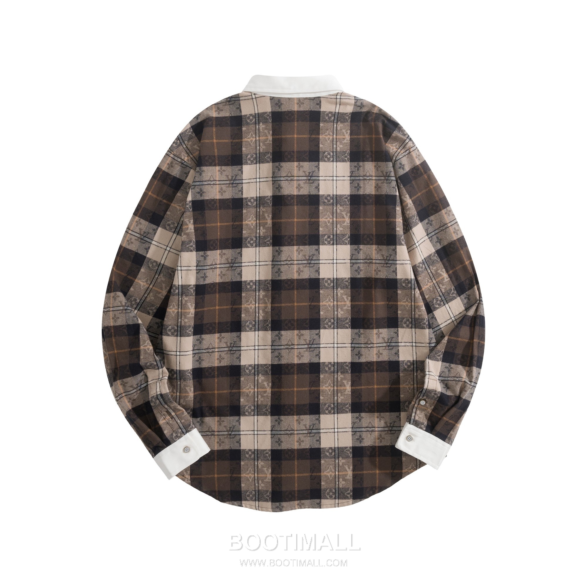 Gucci Monogram Jacquard Shirt Cotton Flannel Autumn Tone 구찌 모노그램 자카드 셔츠 코튼 플란넬 어텀 톤 S, M, L, XL 5