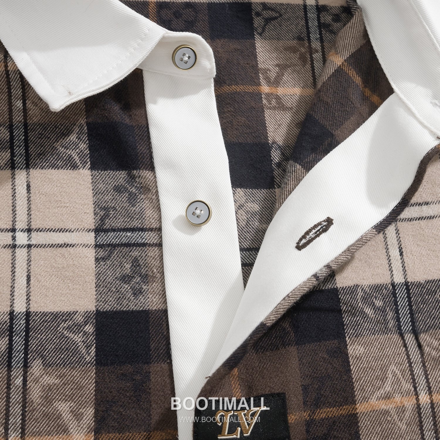 Gucci Monogram Jacquard Shirt Cotton Flannel Autumn Tone 구찌 모노그램 자카드 셔츠 코튼 플란넬 어텀 톤 S, M, L, XL 8