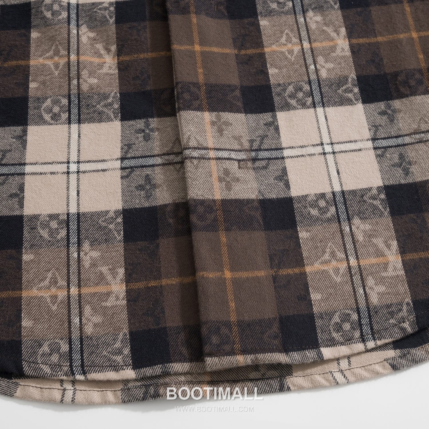 Gucci Monogram Jacquard Shirt Cotton Flannel Autumn Tone 구찌 모노그램 자카드 셔츠 코튼 플란넬 어텀 톤 S, M, L, XL 9