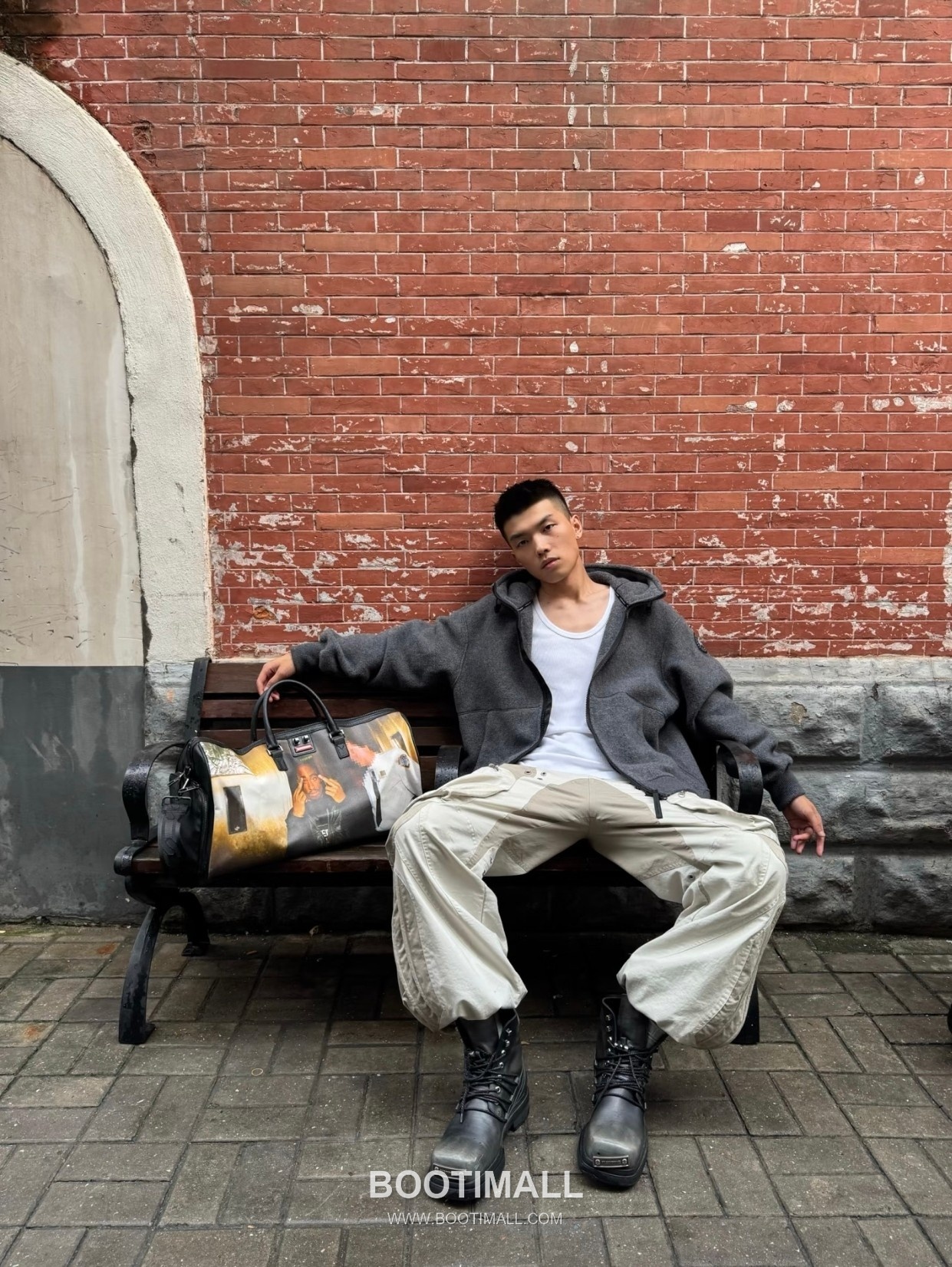 Gucci Badge Hoodie Jacket Wool Blend Fleece 구찌 와펜 후드 자켓 울 블렌드 플리스 S, M, L, XL 2