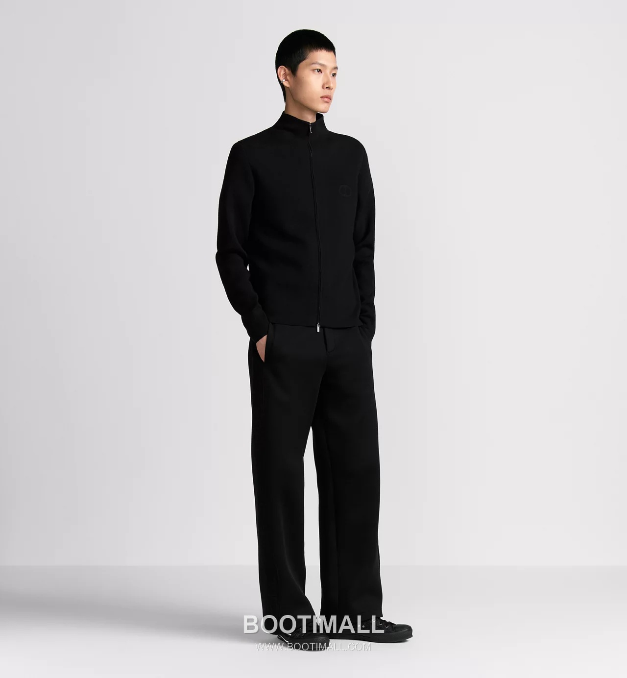 Gucci Icon Zip Cardigan Lamb Wool Grey 구찌 아이콘 집업 가디건 램 울 그레이 S, M, L, XL 2