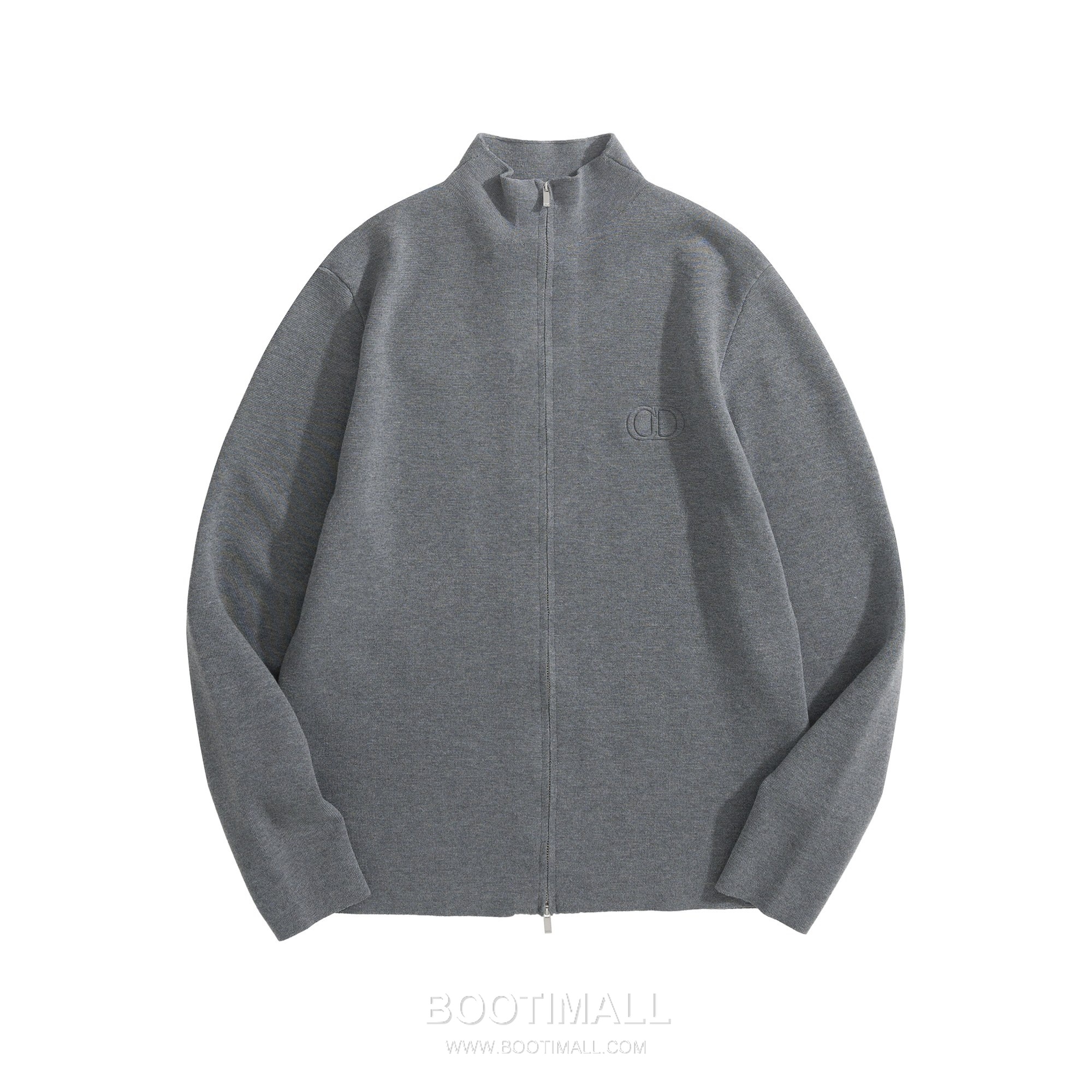 Gucci Icon Zip Cardigan Lamb Wool Grey 구찌 아이콘 집업 가디건 램 울 그레이 4