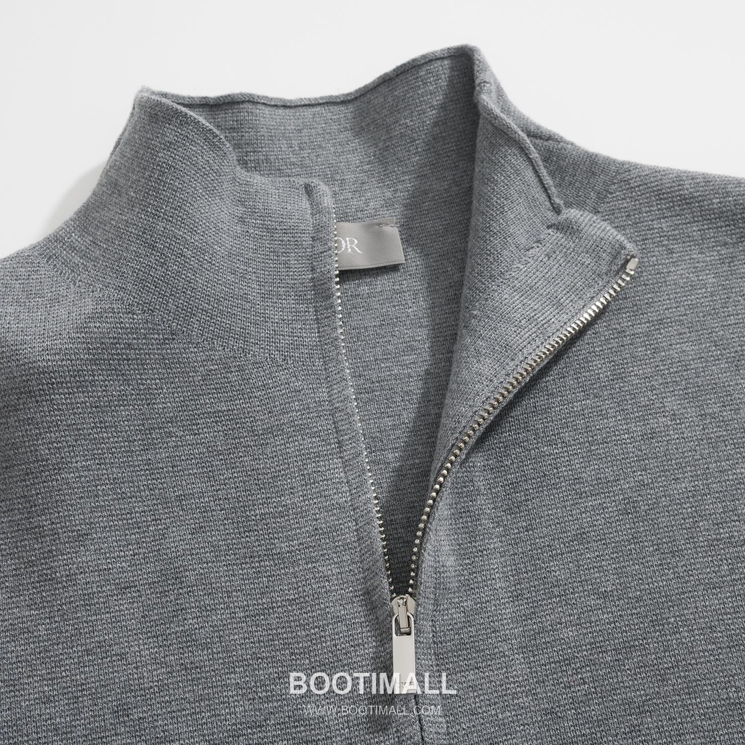 Gucci Icon Zip Cardigan Lamb Wool Grey 구찌 아이콘 집업 가디건 램 울 그레이 8