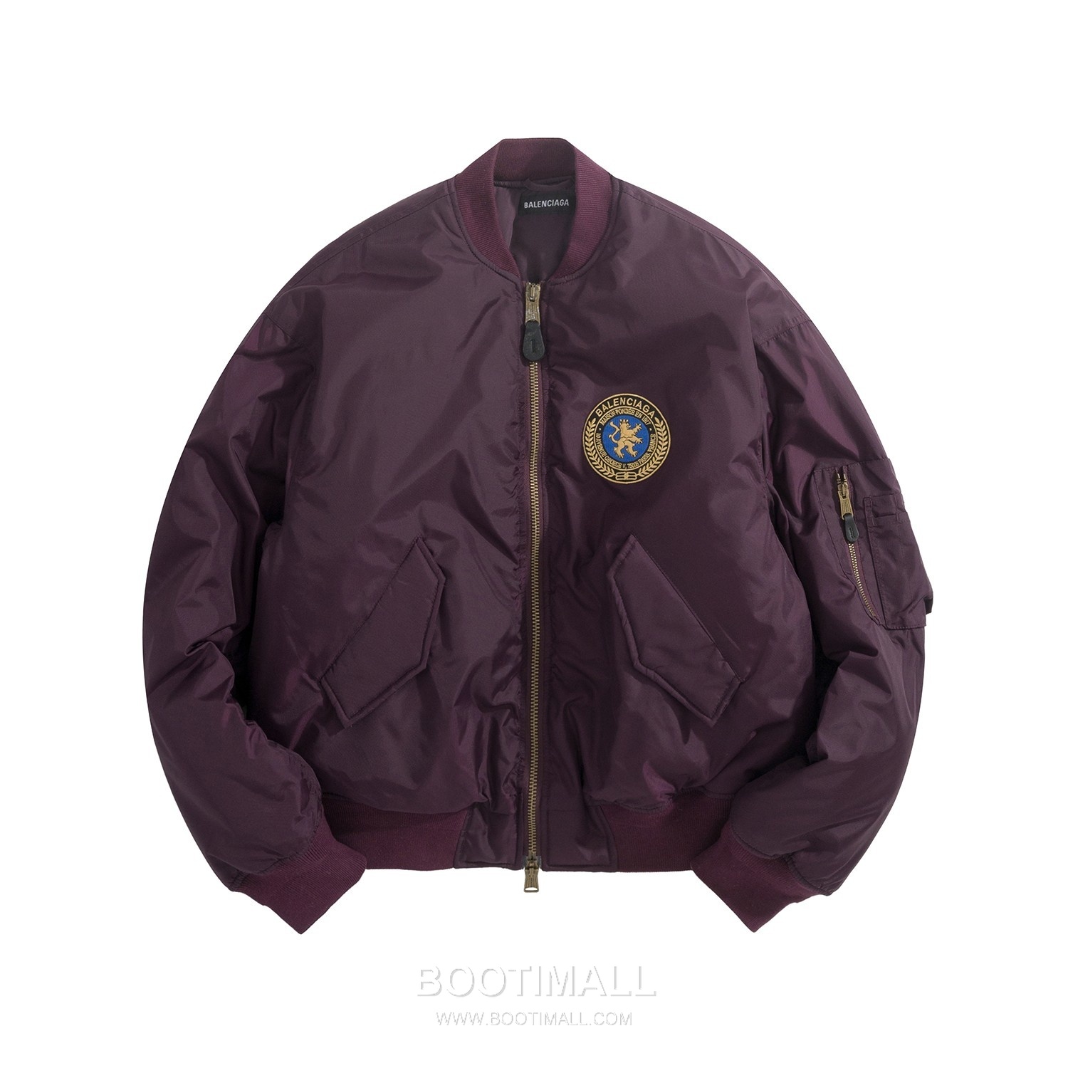 Gucci Lion Crest Jacket Nylon, Velvet, Cotton Black Padded Jacket 구찌 라이온 크레스트 자켓 나일론, 벨벳, 코튼 블랙 패딩 자켓 10