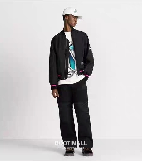 Gucci Embroidered Jacket Canvas Black 구찌 자수 자켓 캔버스 블랙 48, 50, 52, 54 2