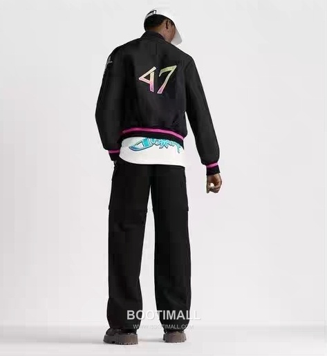 Gucci Embroidered Jacket Canvas Black 구찌 자수 자켓 캔버스 블랙 48, 50, 52, 54 3