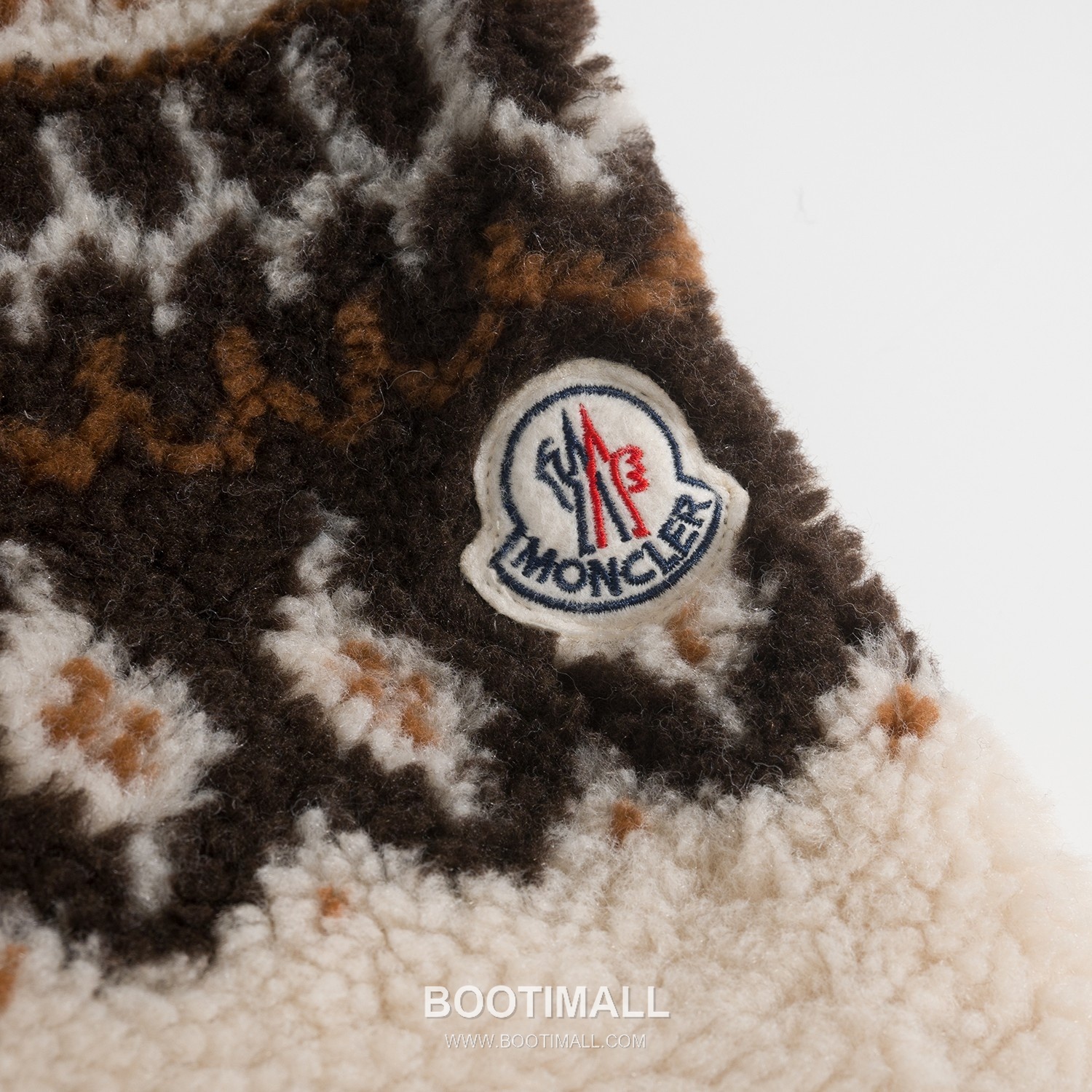 Gucci Geometric Jacquard Hoodie Wool Blend Brown 구찌 지오메트릭 자카드 후디 울 혼방 브라운 S, M, L, XL 9