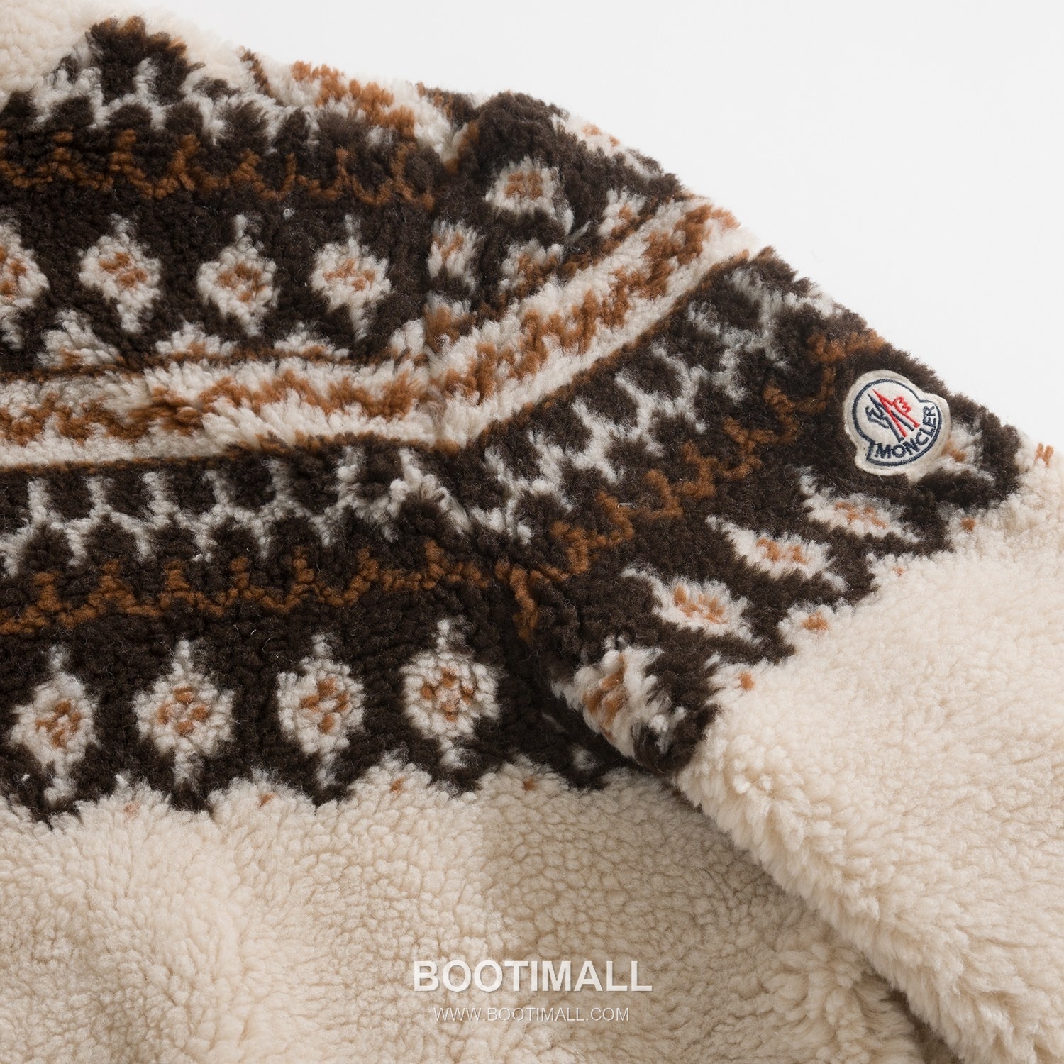 Gucci Geometric Jacquard Hoodie Wool Blend Brown 구찌 지오메트릭 자카드 후디 울 혼방 브라운 S, M, L, XL 10