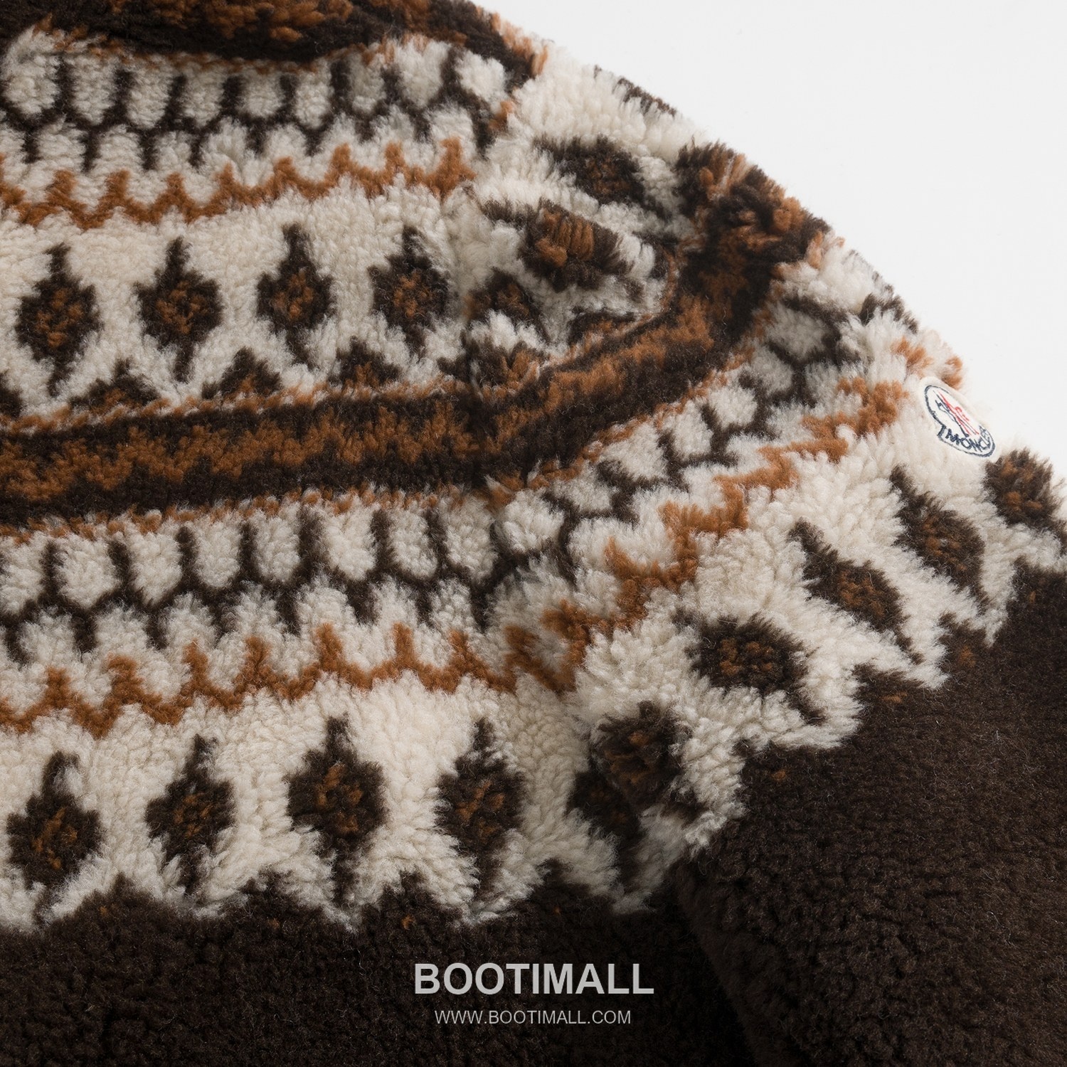 Gucci Geometric Jacquard Hoodie Wool Blend Brown 구찌 지오메트릭 자카드 후디 울 혼방 브라운 S, M, L, XL 20