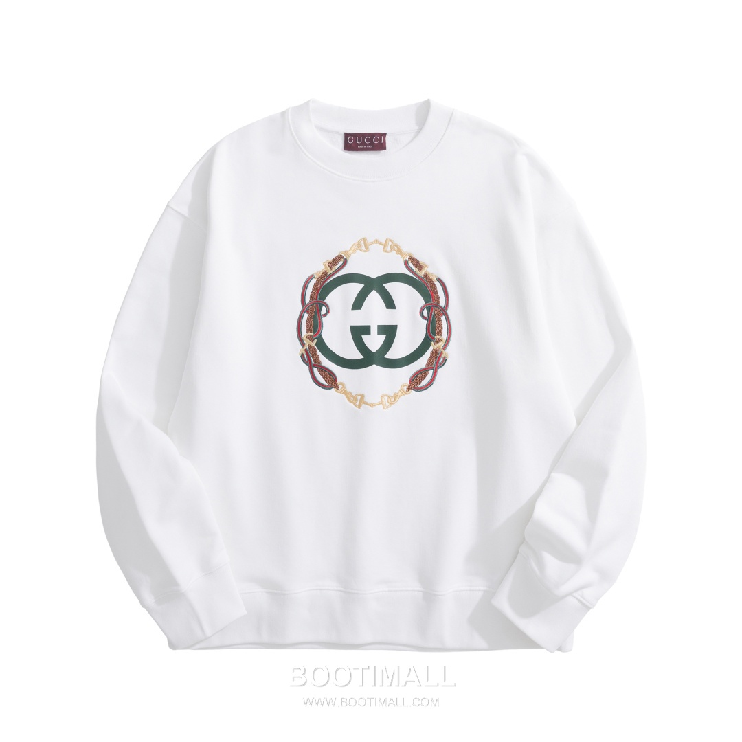 Gucci Print Knit Sweatshirt Knitted Cotton Multicolor 구찌 프린트 니트 스웨트셔츠 니트 코튼 멀티컬러 XS, S, M, L 4