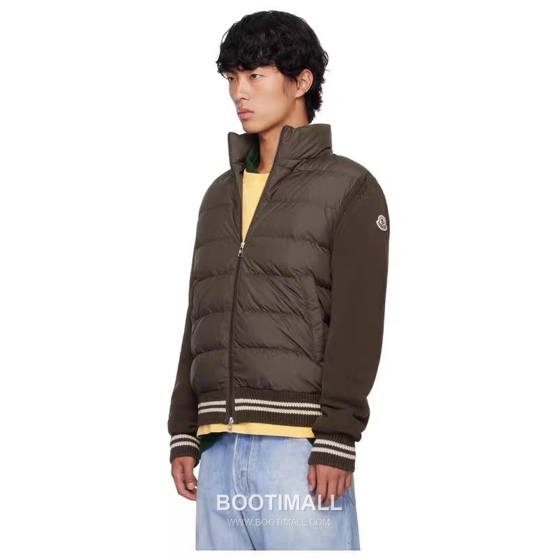 Gucci Down Knit Cardigan Brown Down Jacket 구찌 다운 니트 가디건 브라운 다운재킷 S, M, L, XL 3