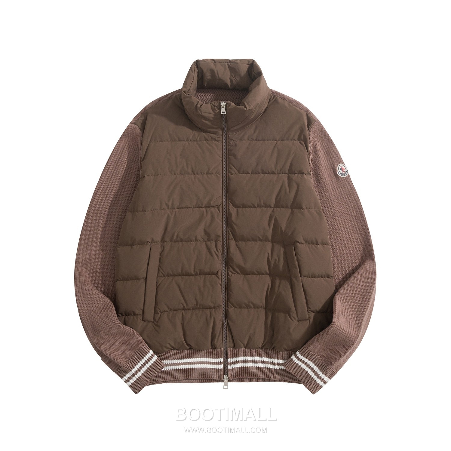 Gucci Down Knit Cardigan Brown Down Jacket 구찌 다운 니트 가디건 브라운 다운재킷 S, M, L, XL 4