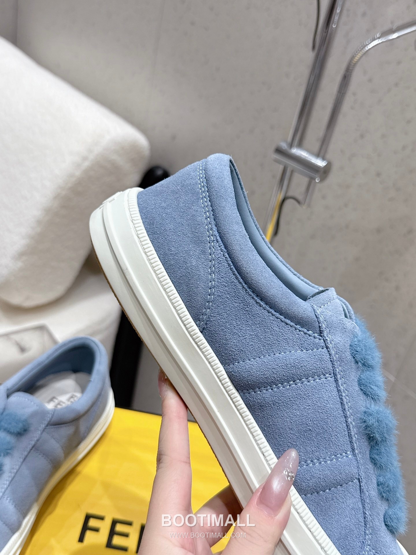 Fendi FF Low Sneakers Leather Black 펜디 FF 로우 스니커즈 레더 블랙 7