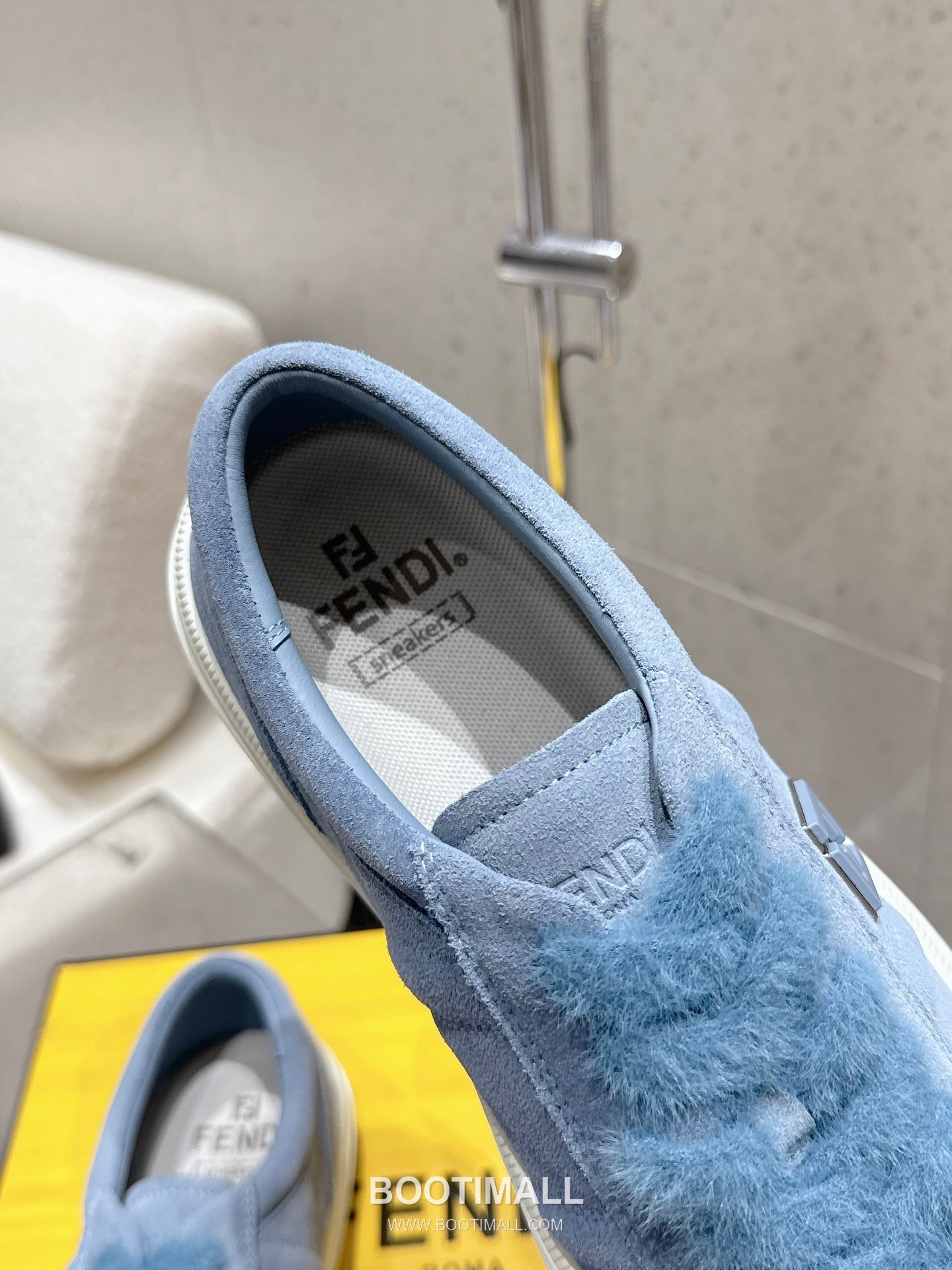 Fendi FF Low Sneakers Leather Black 펜디 FF 로우 스니커즈 레더 블랙 8