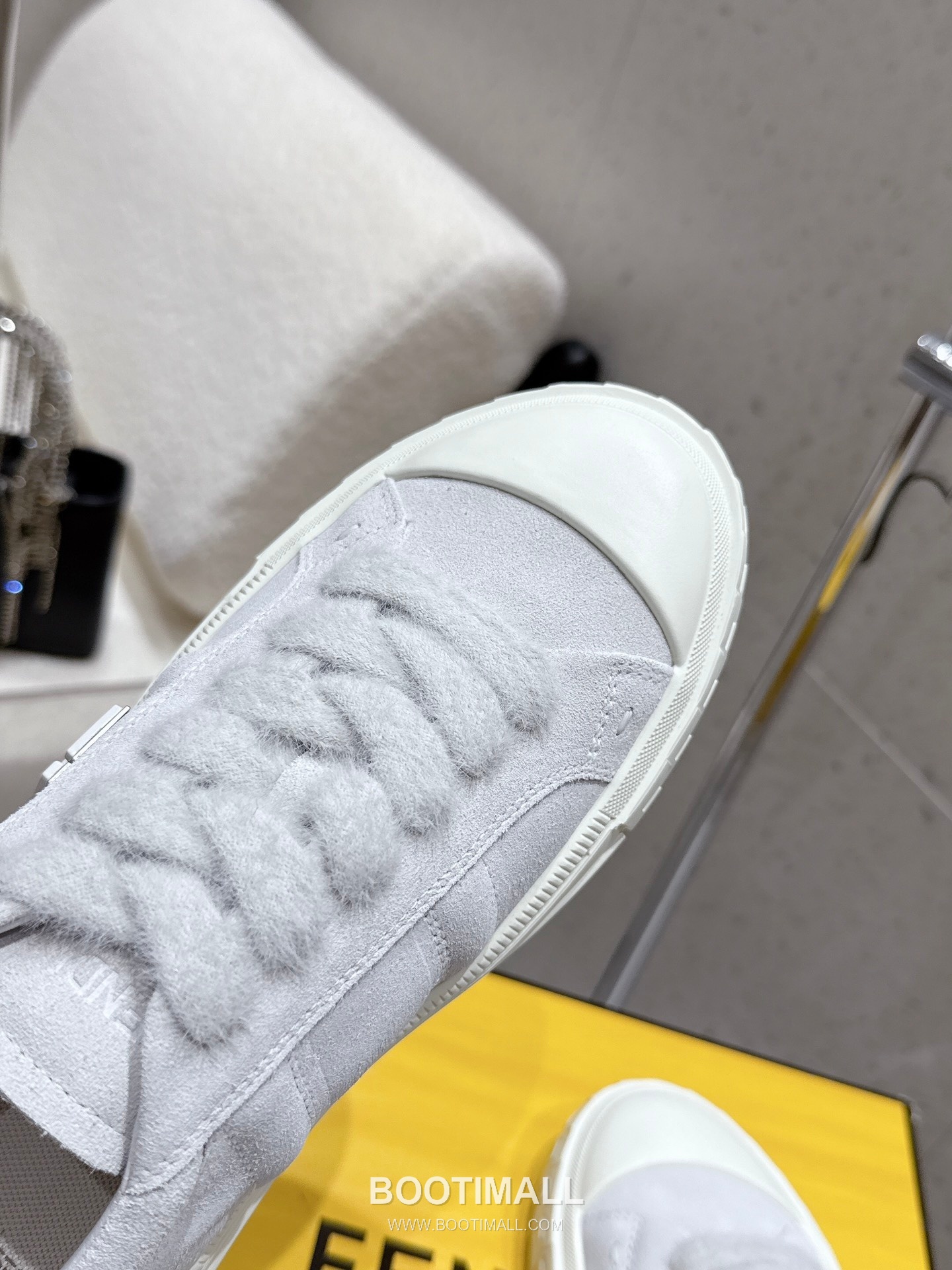 Fendi FF Low Sneakers Leather Black 펜디 FF 로우 스니커즈 레더 블랙 6