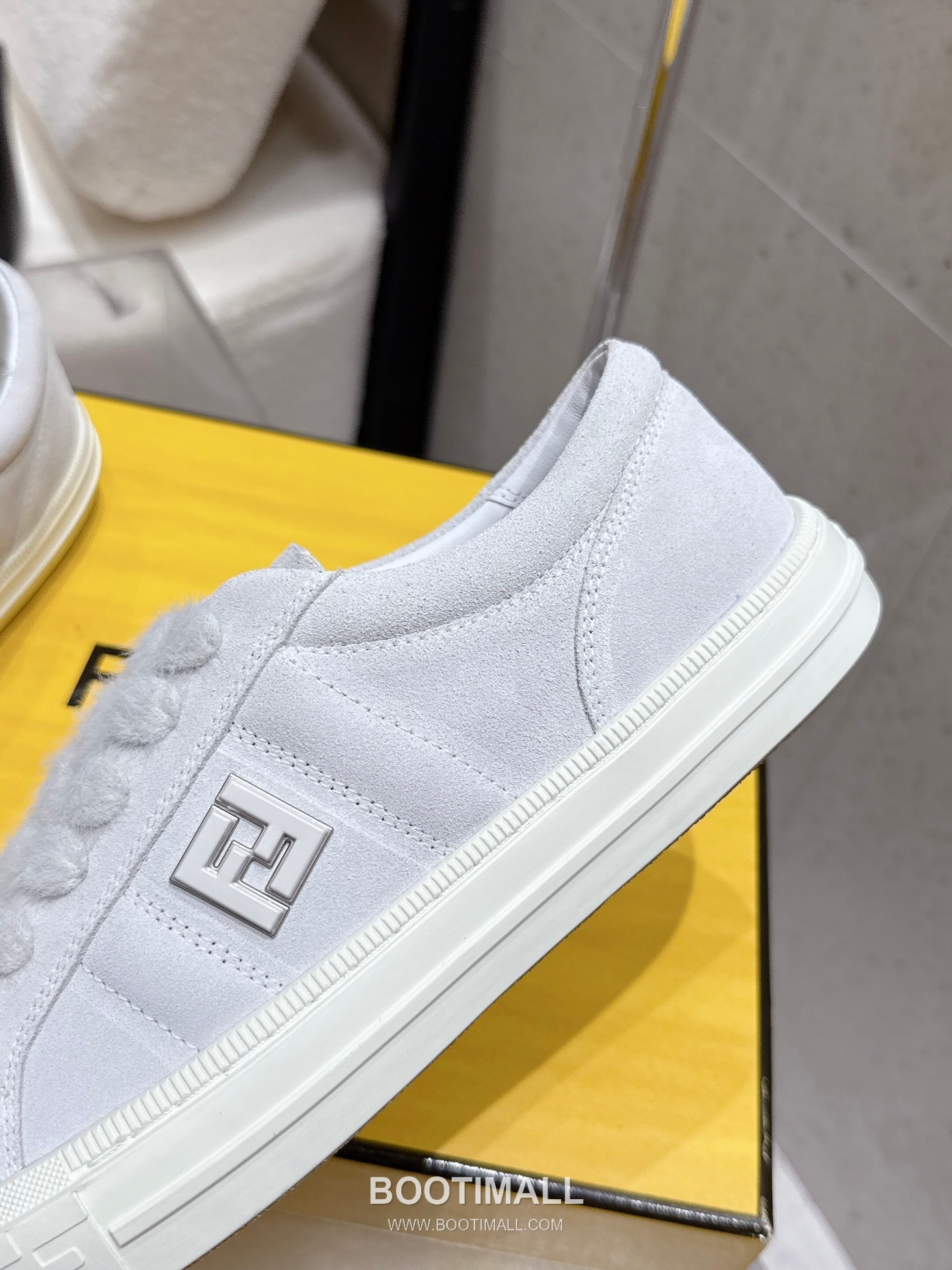 Fendi FF Low Sneakers Leather Black 펜디 FF 로우 스니커즈 레더 블랙 9