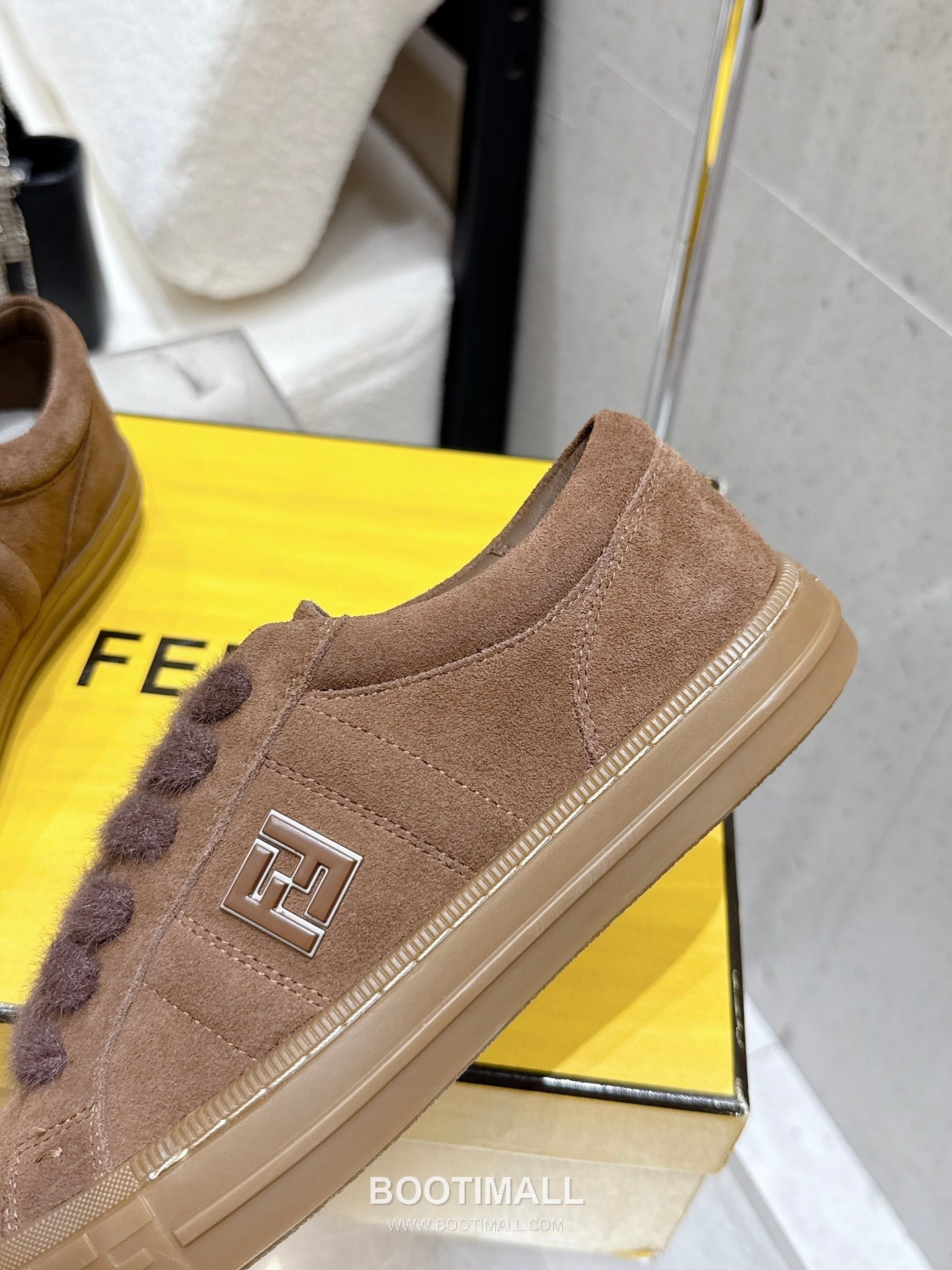 Fendi FF Low Sneakers Leather Black 펜디 FF 로우 스니커즈 레더 블랙 7