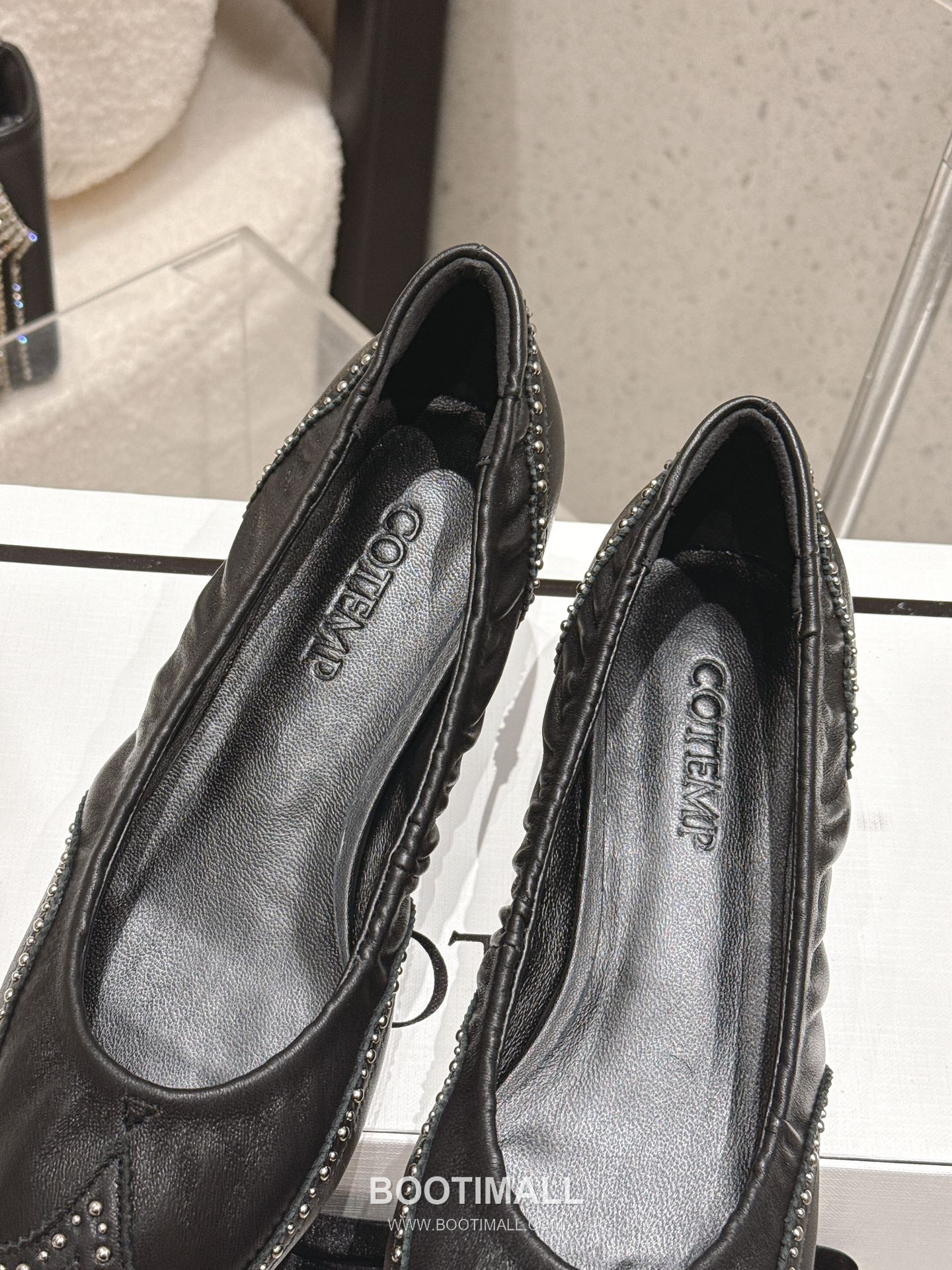 Cotemp Studded Brogue Kitten Heel Pumps 코템프 스터드 브로그 키튼힐 펌프스 6