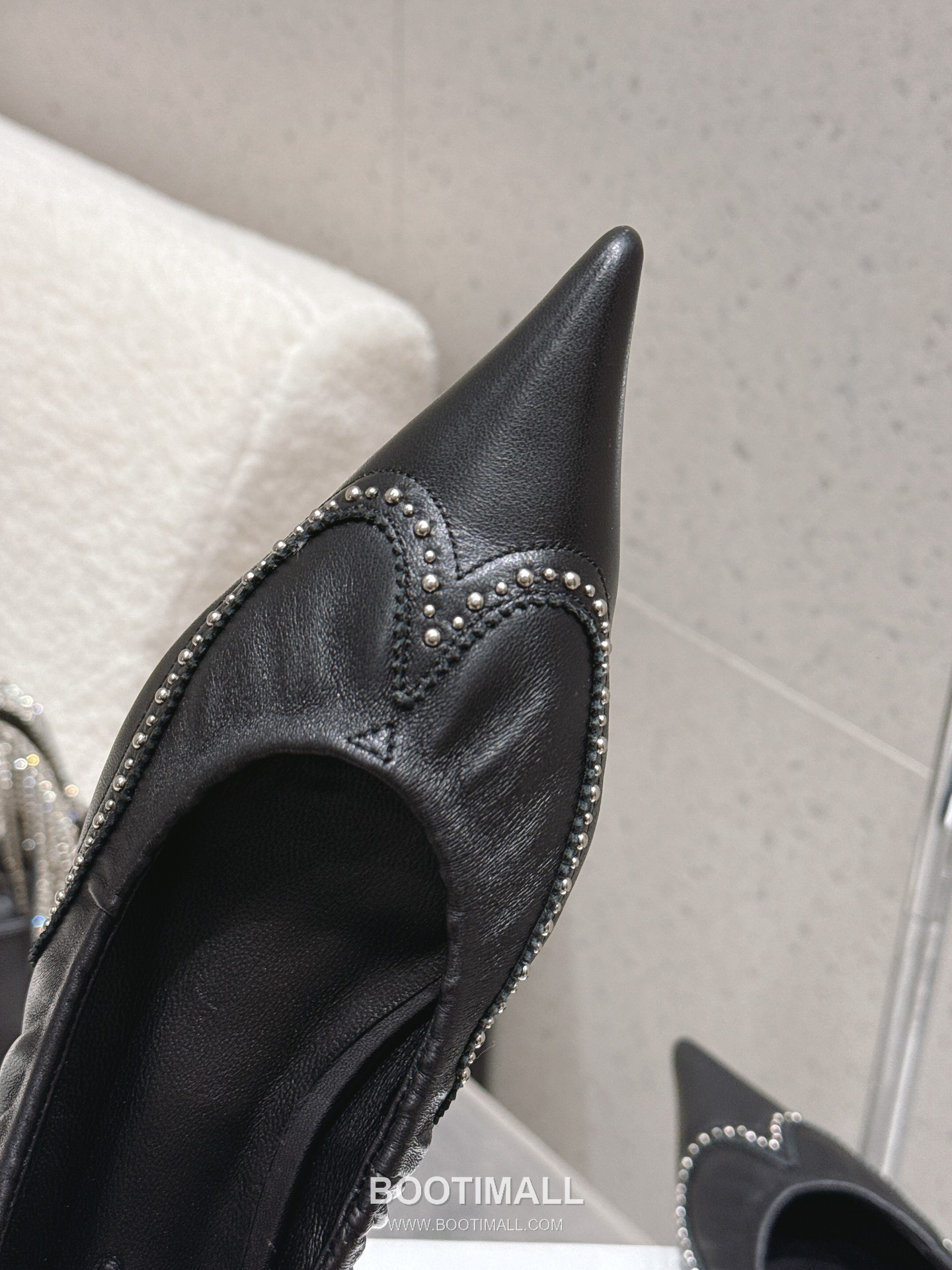 Cotemp Studded Brogue Kitten Heel Pumps 코템프 스터드 브로그 키튼힐 펌프스 7