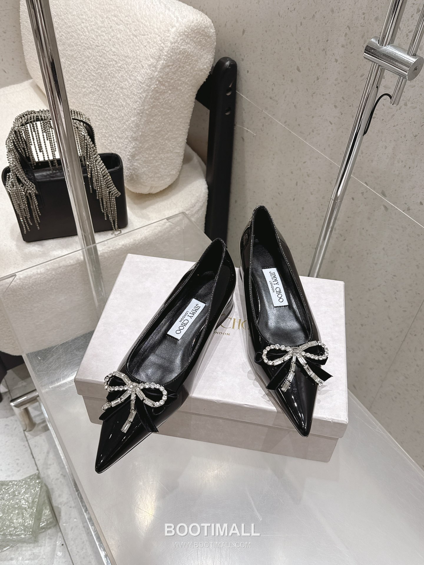 Jimmy Choo Auria Crystal Bow Pumps 지미추 아우리아 크리스탈 보우 펌프스 4