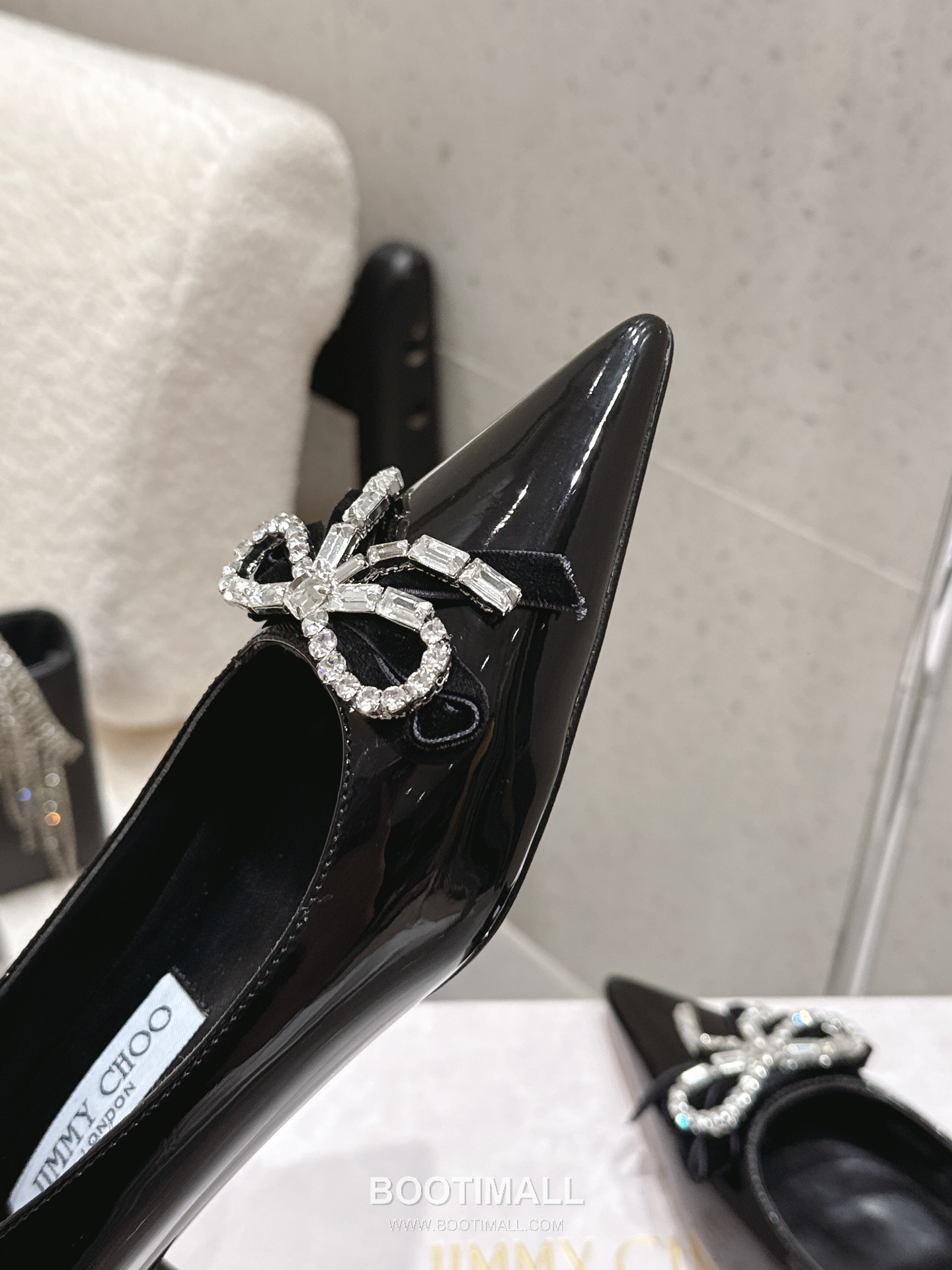 Jimmy Choo Auria Crystal Bow Pumps 지미추 아우리아 크리스탈 보우 펌프스 7